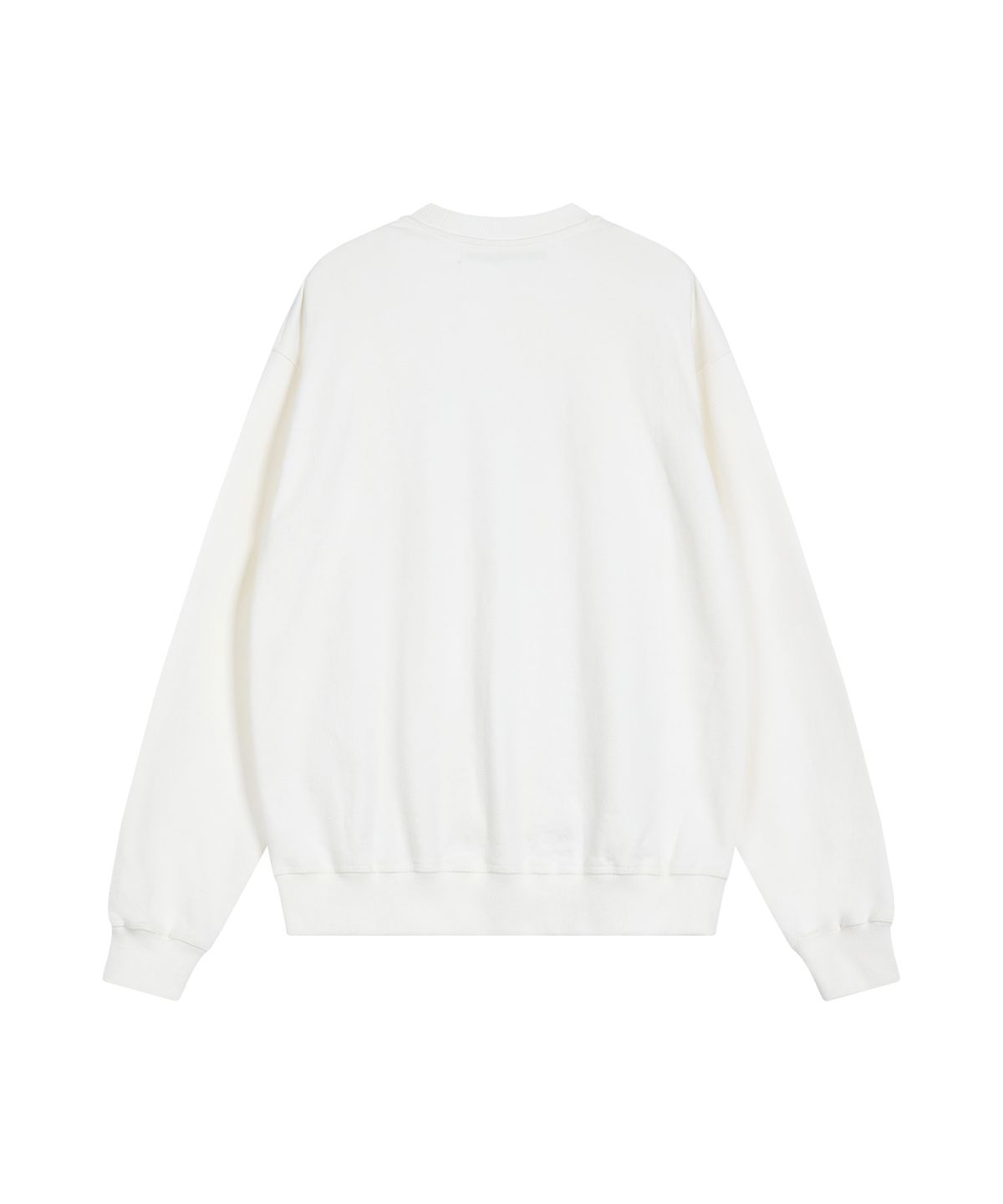 레스트앤레크레이션(REST&RECREATION) RiRi LOGO SWEATSHIRT - WHITE