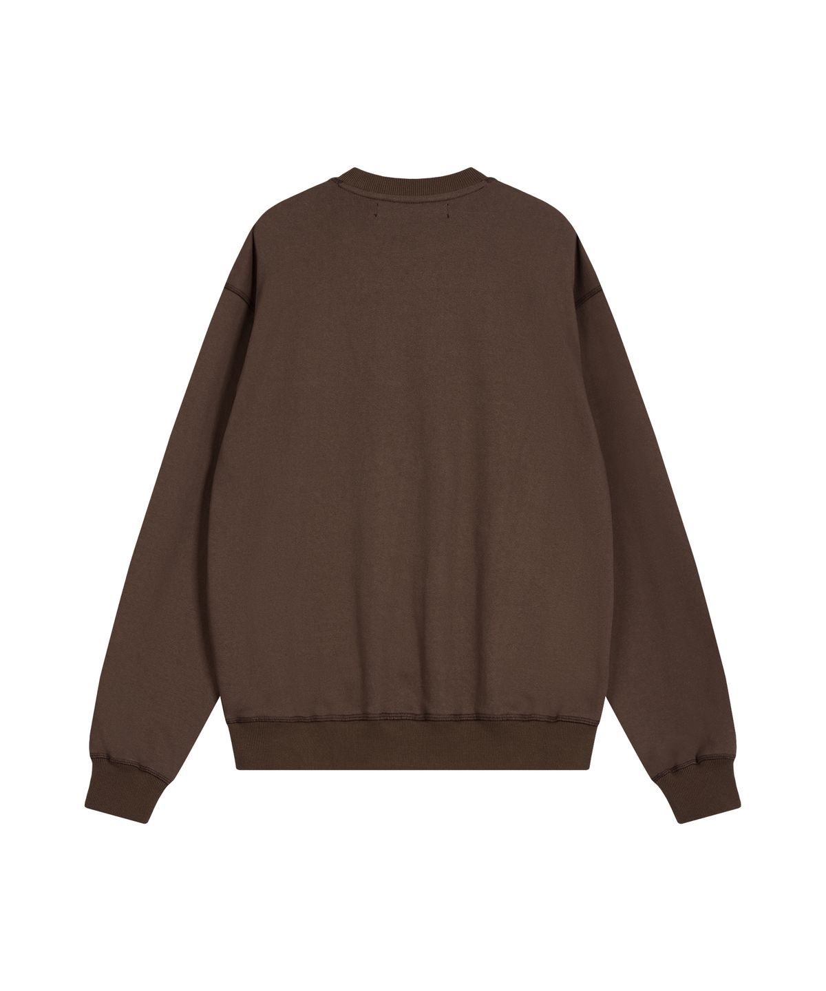 레스트앤레크레이션(REST&RECREATION) RiRi LOGO SWEATSHIRT - BROWN
