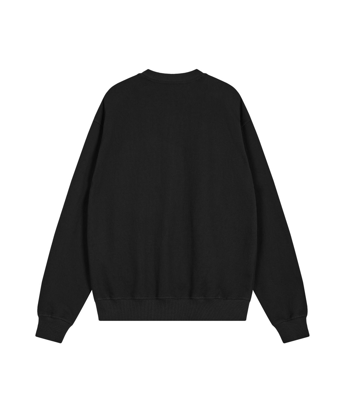 레스트앤레크레이션(REST&RECREATION) RiRi LOGO SWEATSHIRT - BLACK
