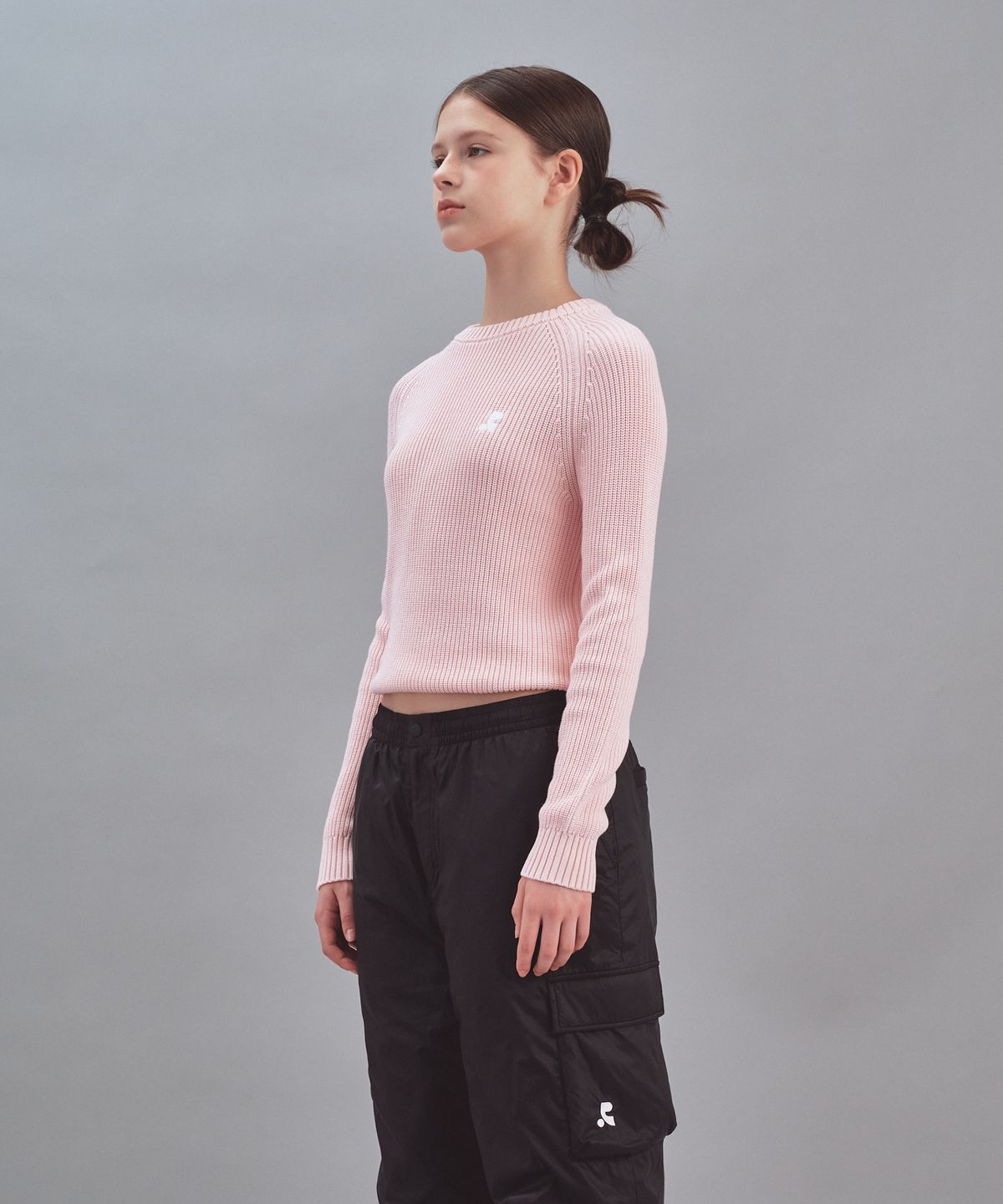 레스트앤레크레이션(REST&RECREATION) RAGLAN KNIT TOP - PINK