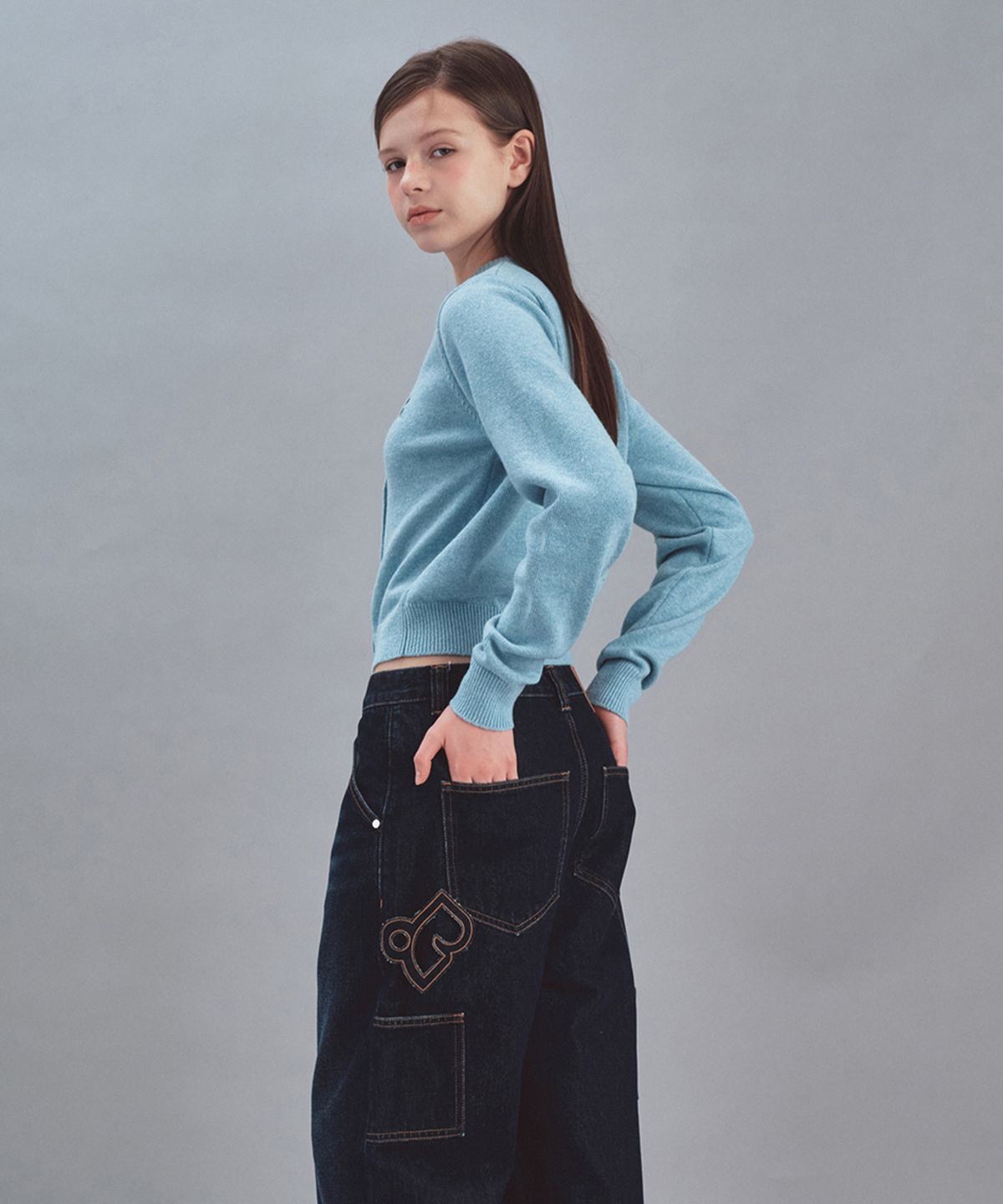 레스트앤레크레이션(REST&RECREATION) BASIC COLLAR KNIT CARDIGAN - MINT