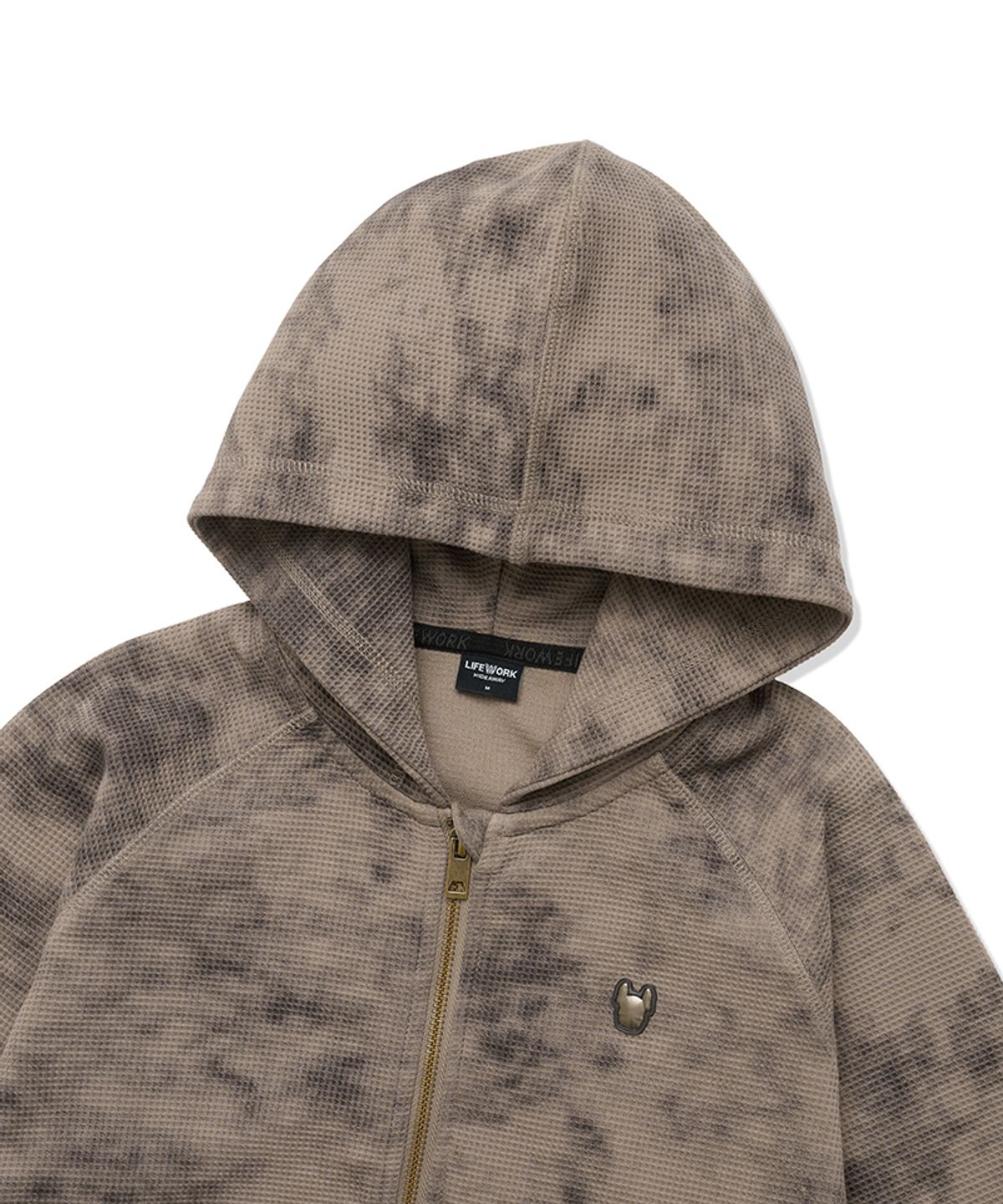 라이프워크 키즈(LIFEWORK KIDS) 키즈) 빈티지 라독 와플 후드 집업