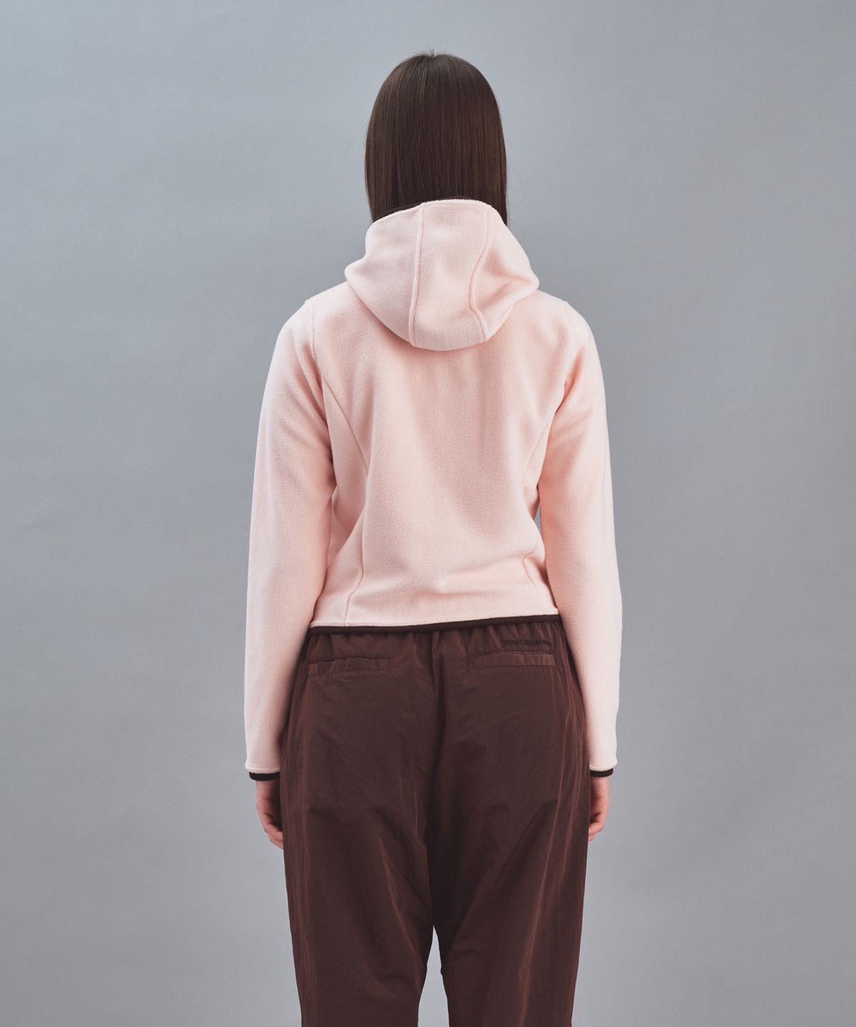 레스트앤레크레이션(REST&RECREATION) FLEECE HOOD ZIP-UP - PINK