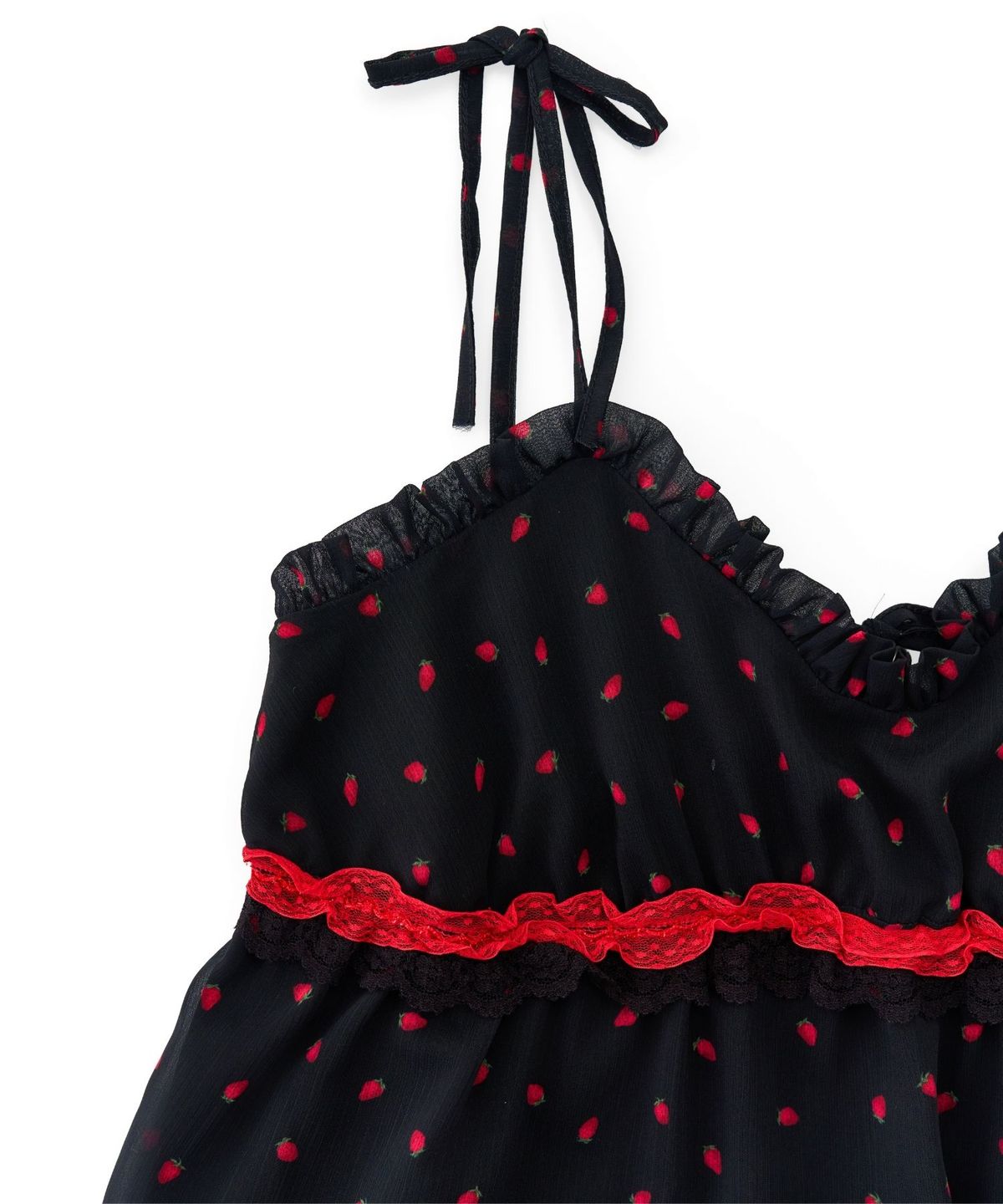 카이 샤오(KAIY XIAO) Wild Berry Lace Top