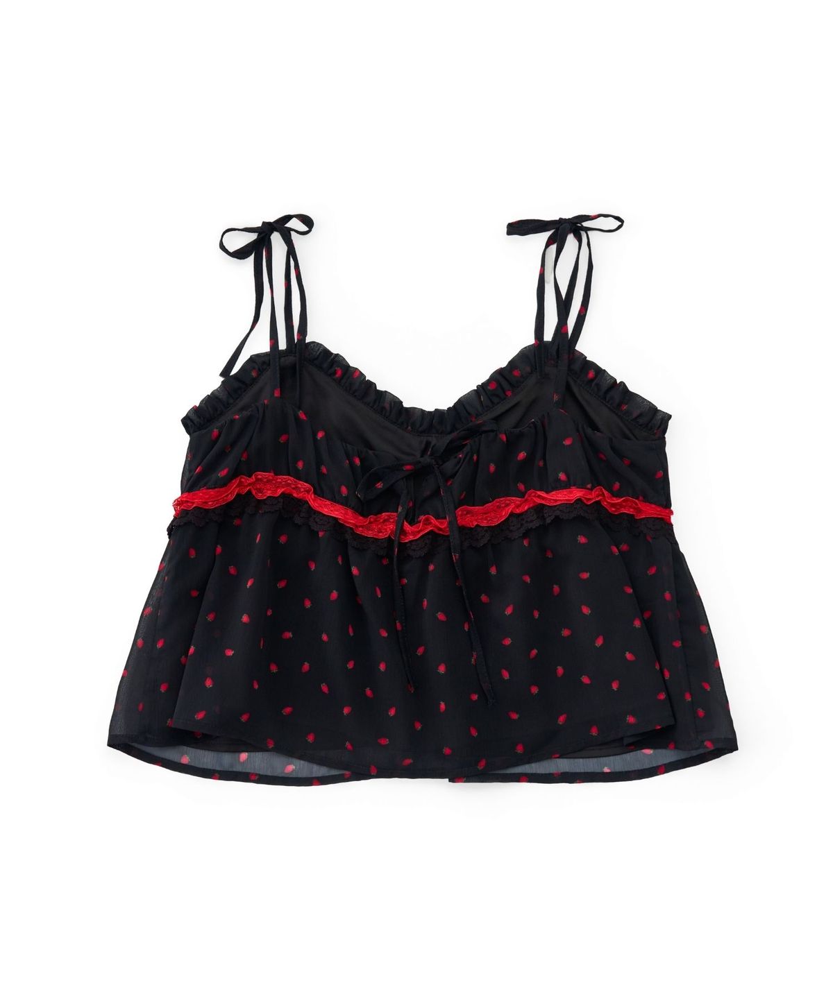 카이 샤오(KAIY XIAO) Wild Berry Lace Top