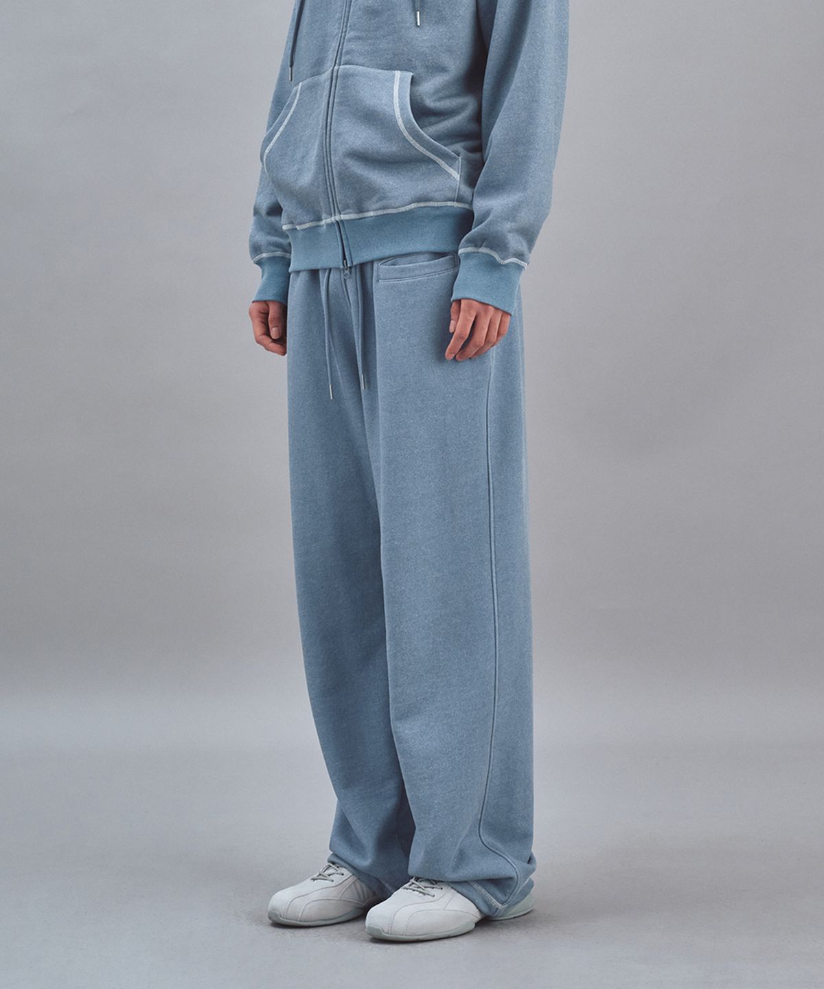 레스트앤레크레이션(REST&RECREATION) PIGMENT JOGGER PANTS - SKY BLUE