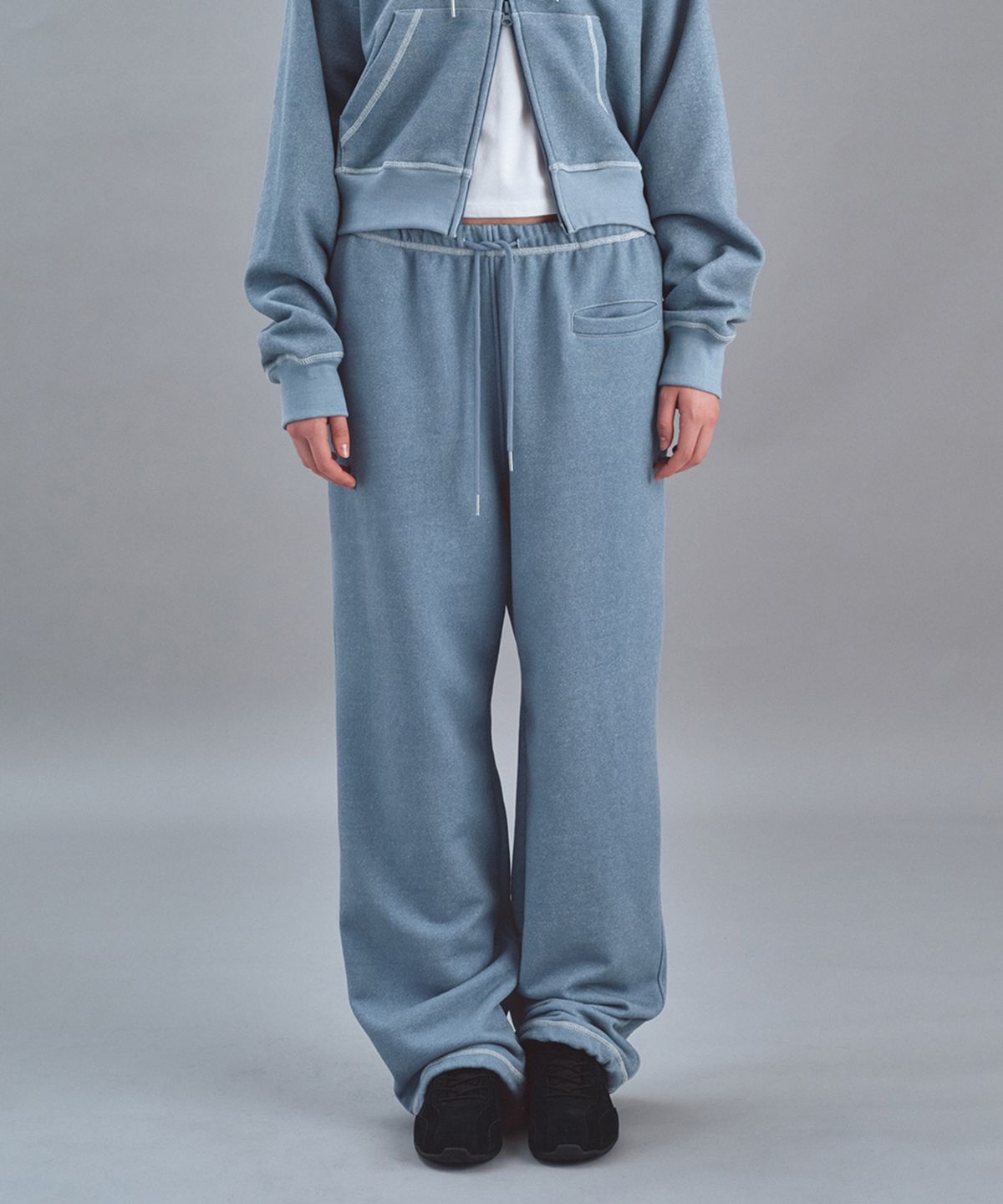 레스트앤레크레이션(REST&RECREATION) PIGMENT JOGGER PANTS - SKY BLUE