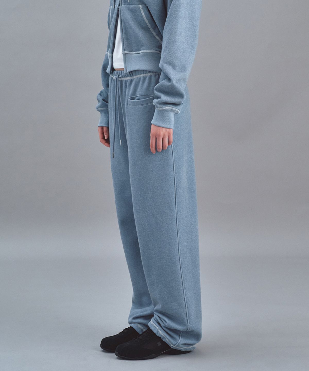 레스트앤레크레이션(REST&RECREATION) PIGMENT JOGGER PANTS - SKY BLUE