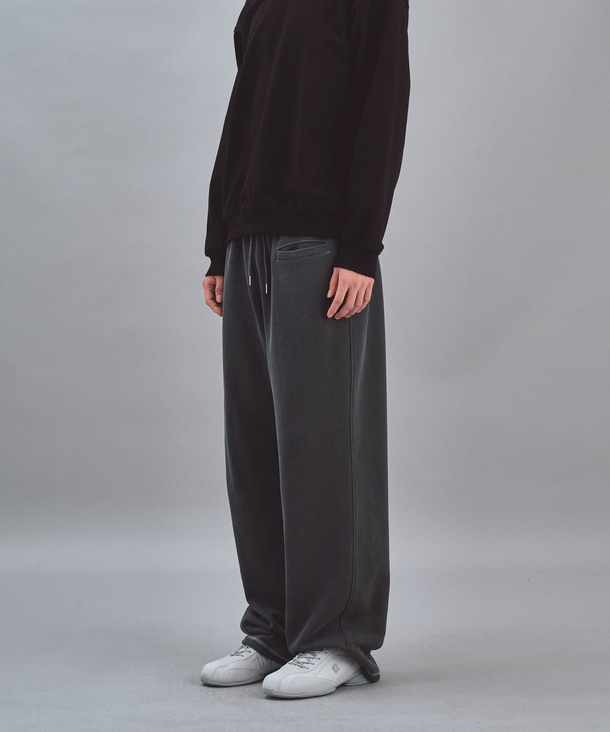 레스트앤레크레이션(REST&RECREATION) PIGMENT JOGGER PANTS - CHARCOAL