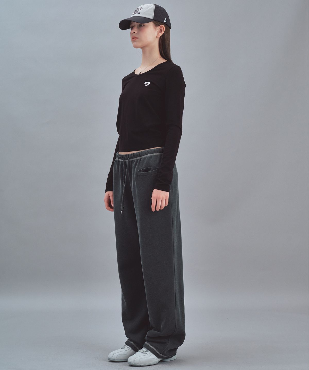 레스트앤레크레이션(REST&RECREATION) PIGMENT JOGGER PANTS - CHARCOAL