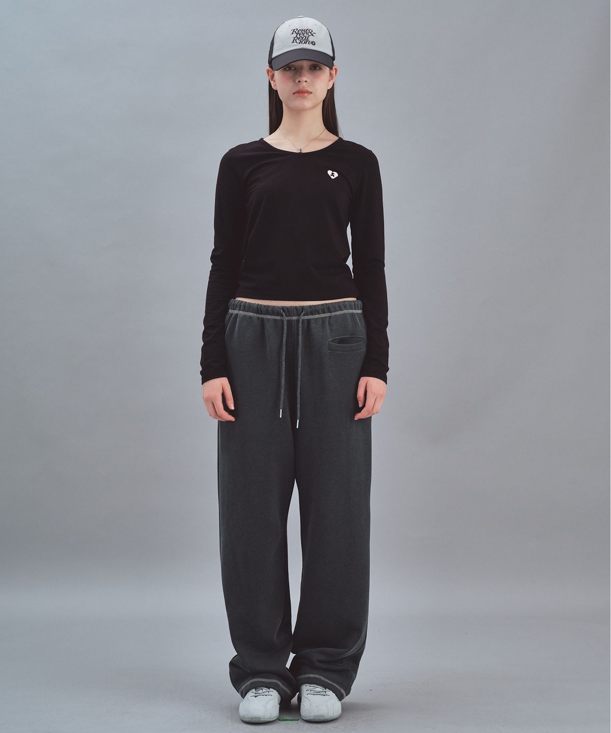 레스트앤레크레이션(REST&RECREATION) PIGMENT JOGGER PANTS - CHARCOAL