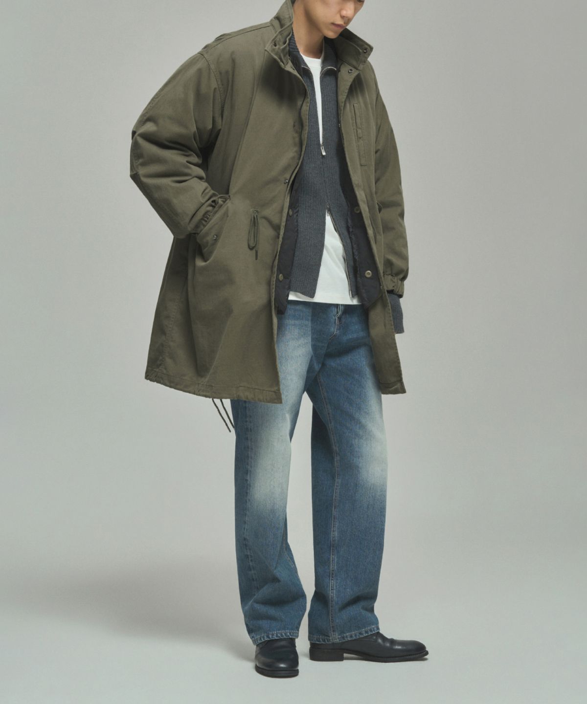 레어토라(RARETORA) 5PK SELVEDGE W.S DENIM PANTS - AGED INDIGO
