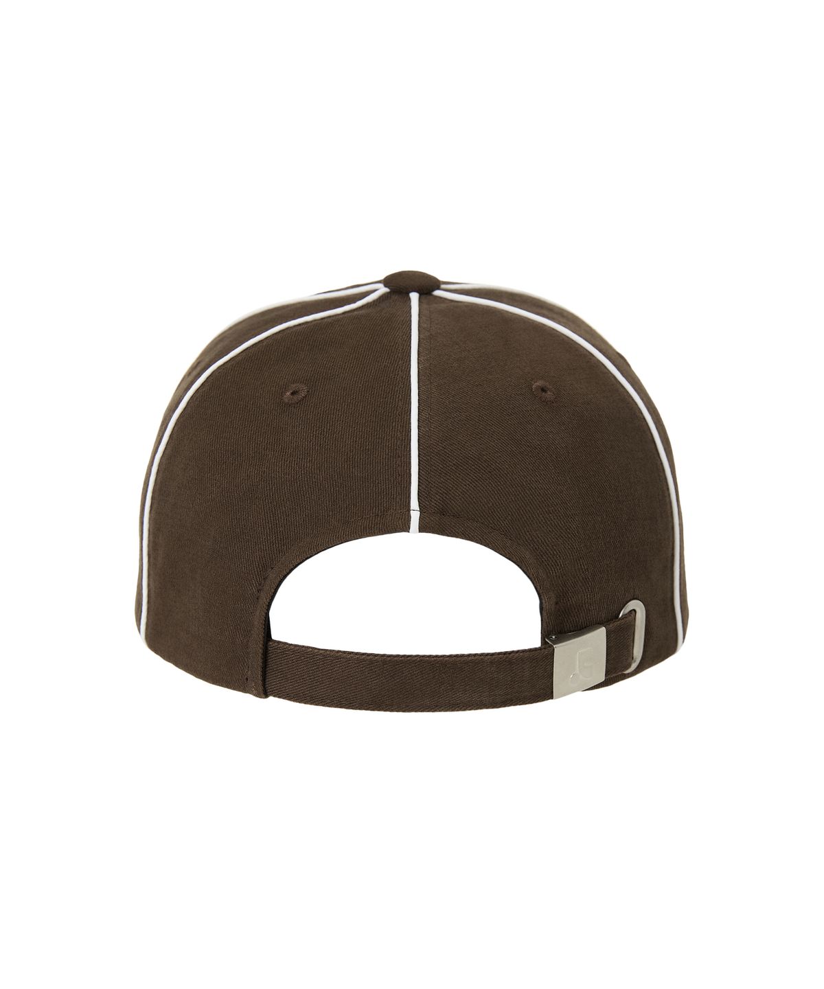 레스트앤레크레이션(REST&RECREATION) PIPING LOGO BALL CAP - BROWN