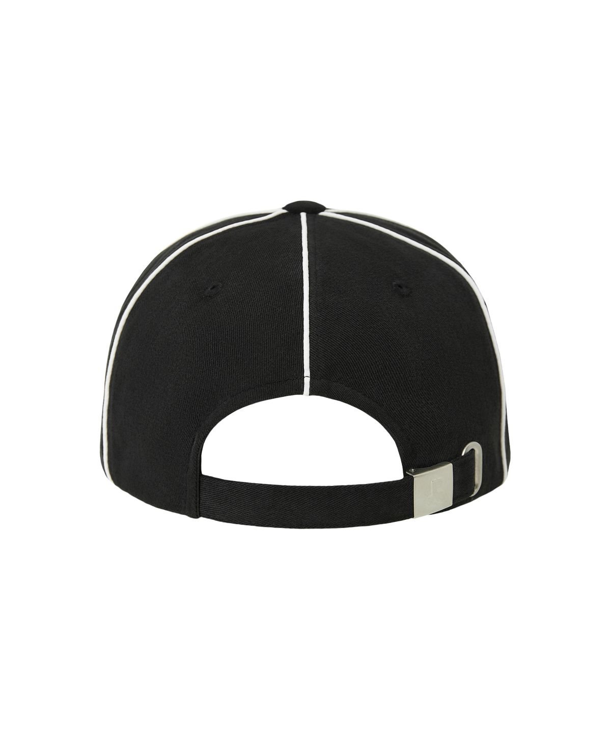 레스트앤레크레이션(REST&RECREATION) PIPING LOGO BALL CAP - BLACK