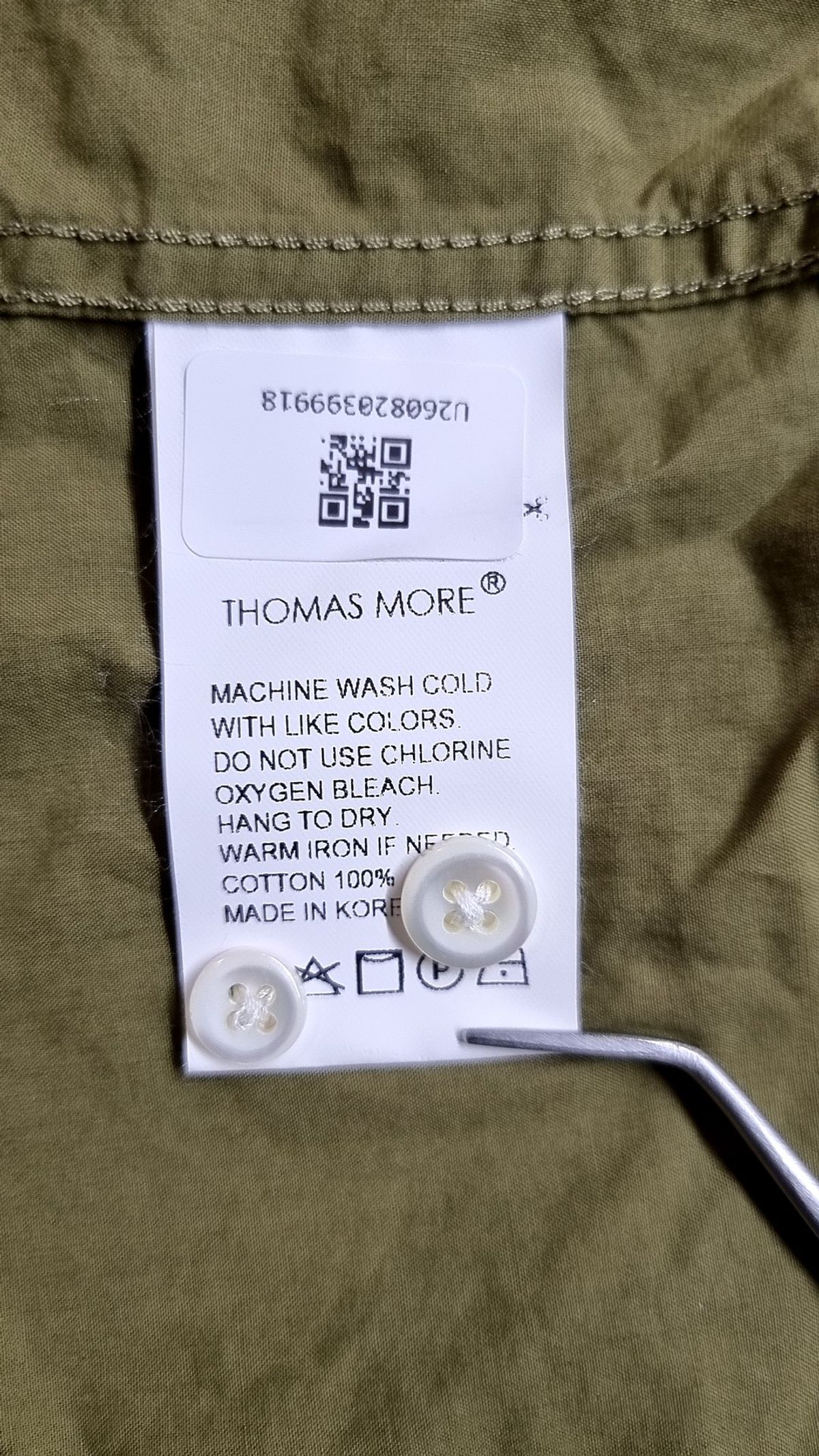 토마스모어(THOMASMORE) 캐주얼 셔츠 XL