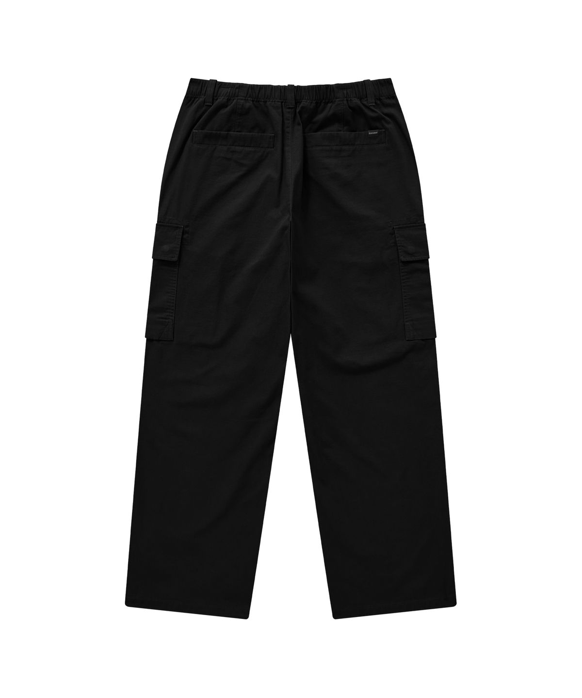 커버낫(COVERNAT) 루즈 스트레이트 카고 워크 팬츠 블랙