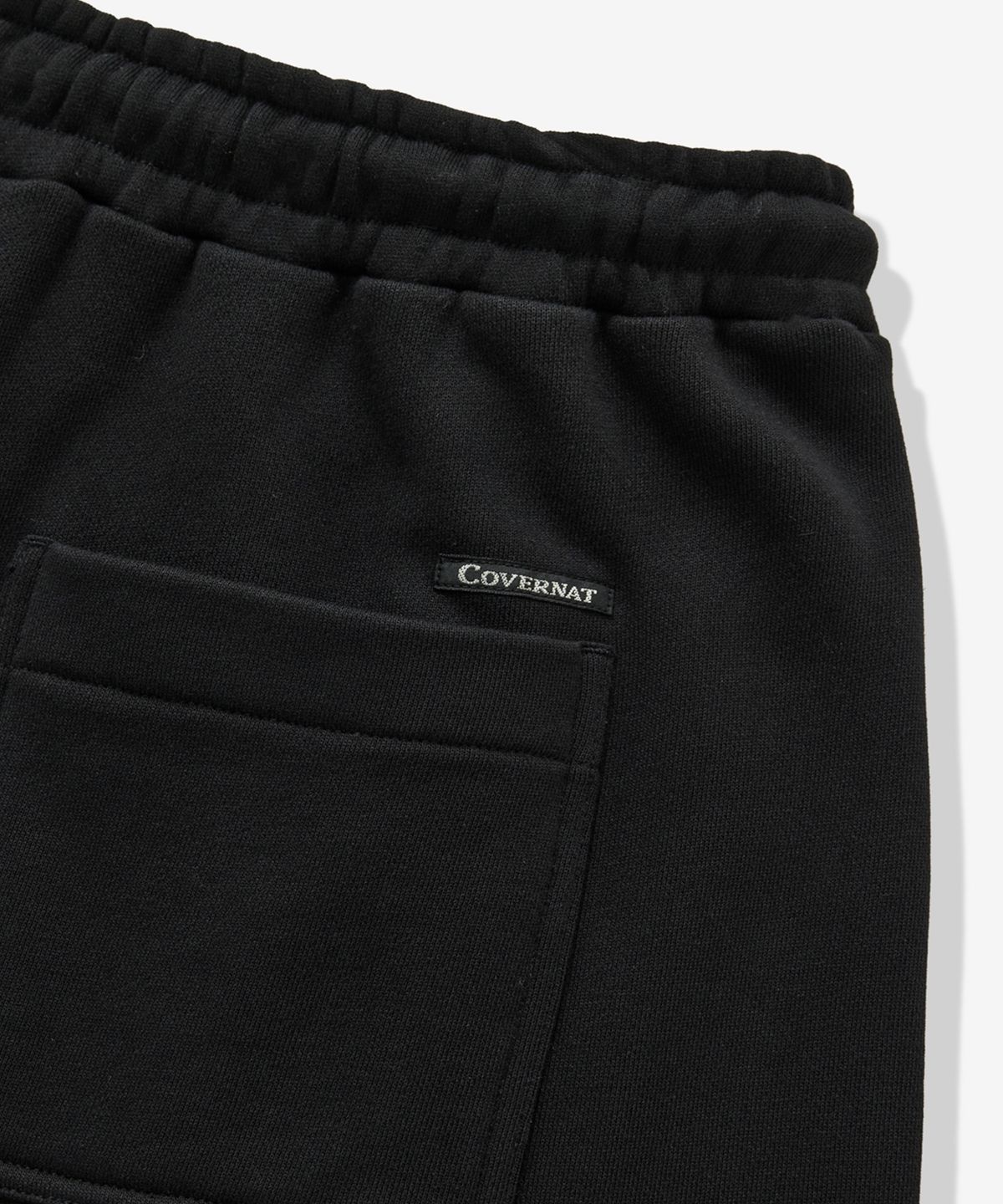 커버낫(COVERNAT) 와이드 볼륨 스웻 팬츠 블랙