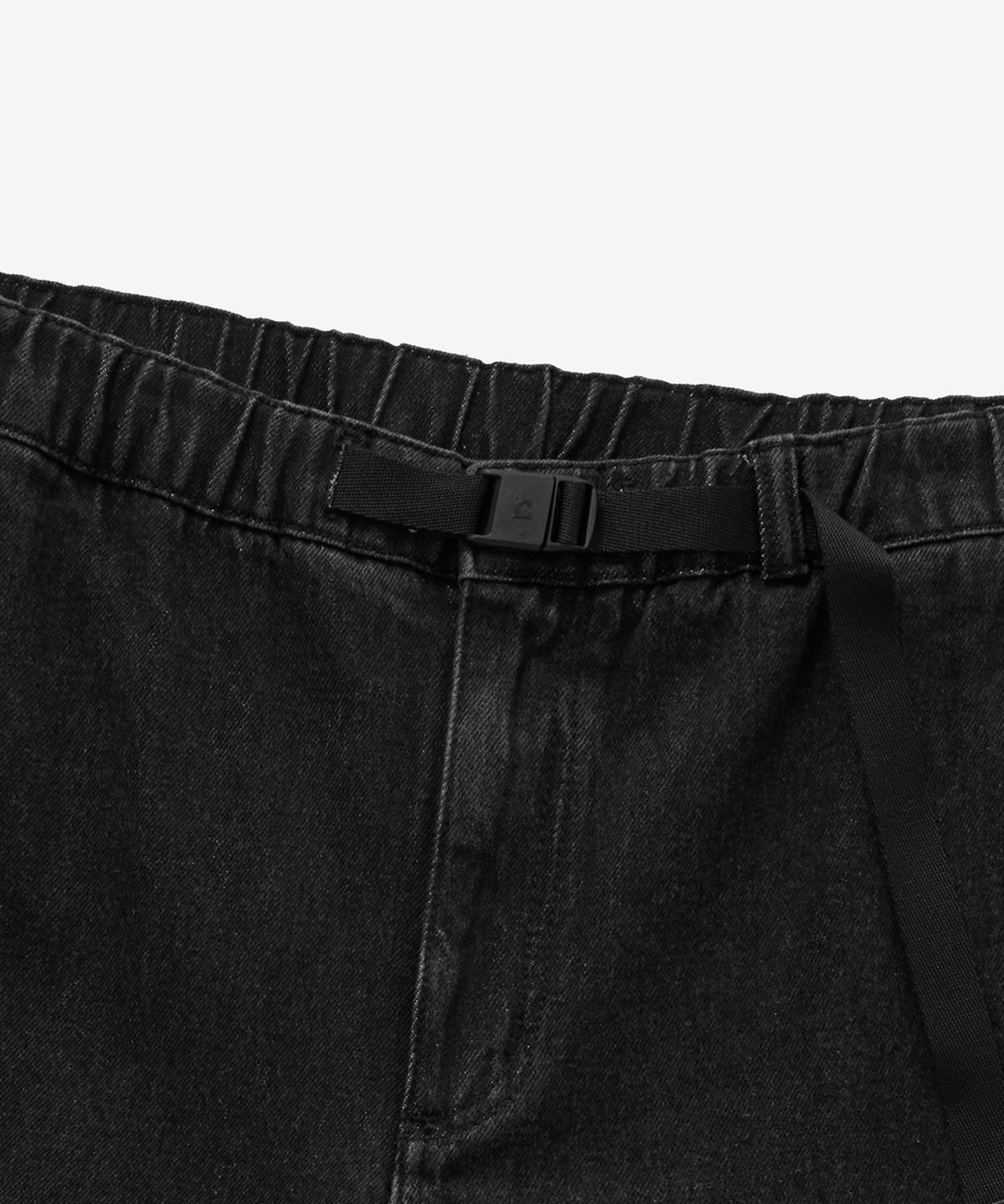 커버낫(COVERNAT) 루즈 스트레이트 코듀라 커브드 진 블랙