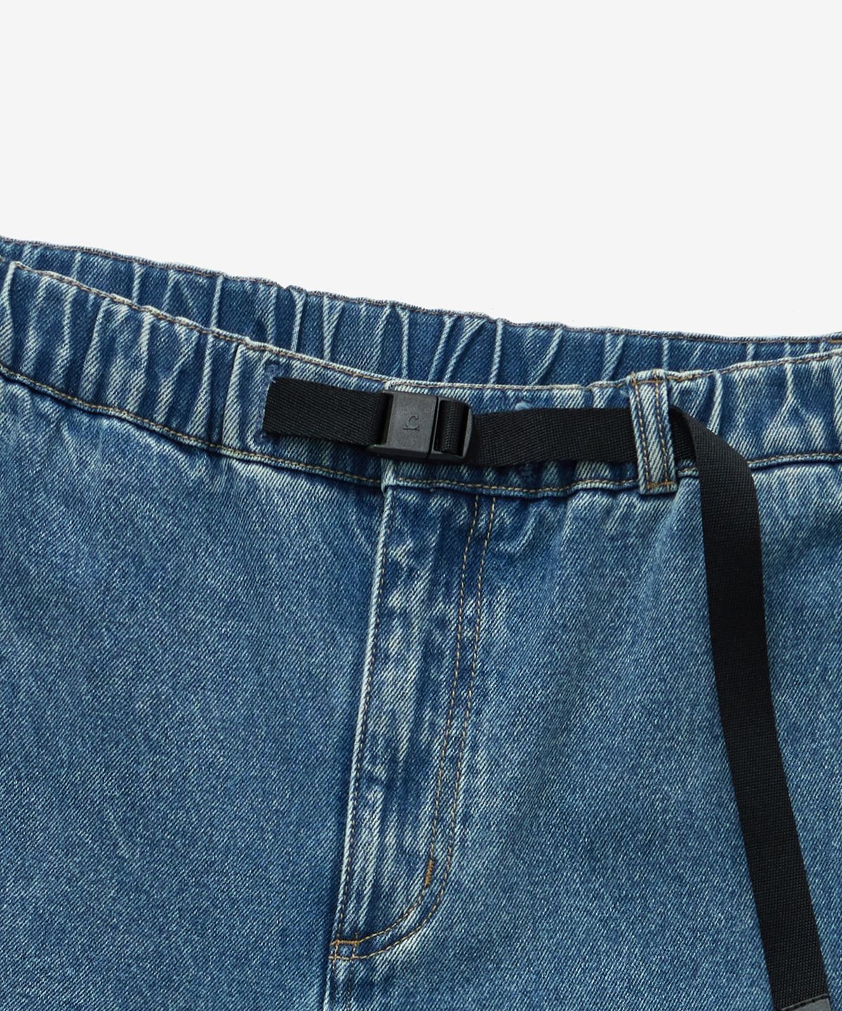 커버낫(COVERNAT) 루즈 스트레이트 코듀라 커브드 진 블루
