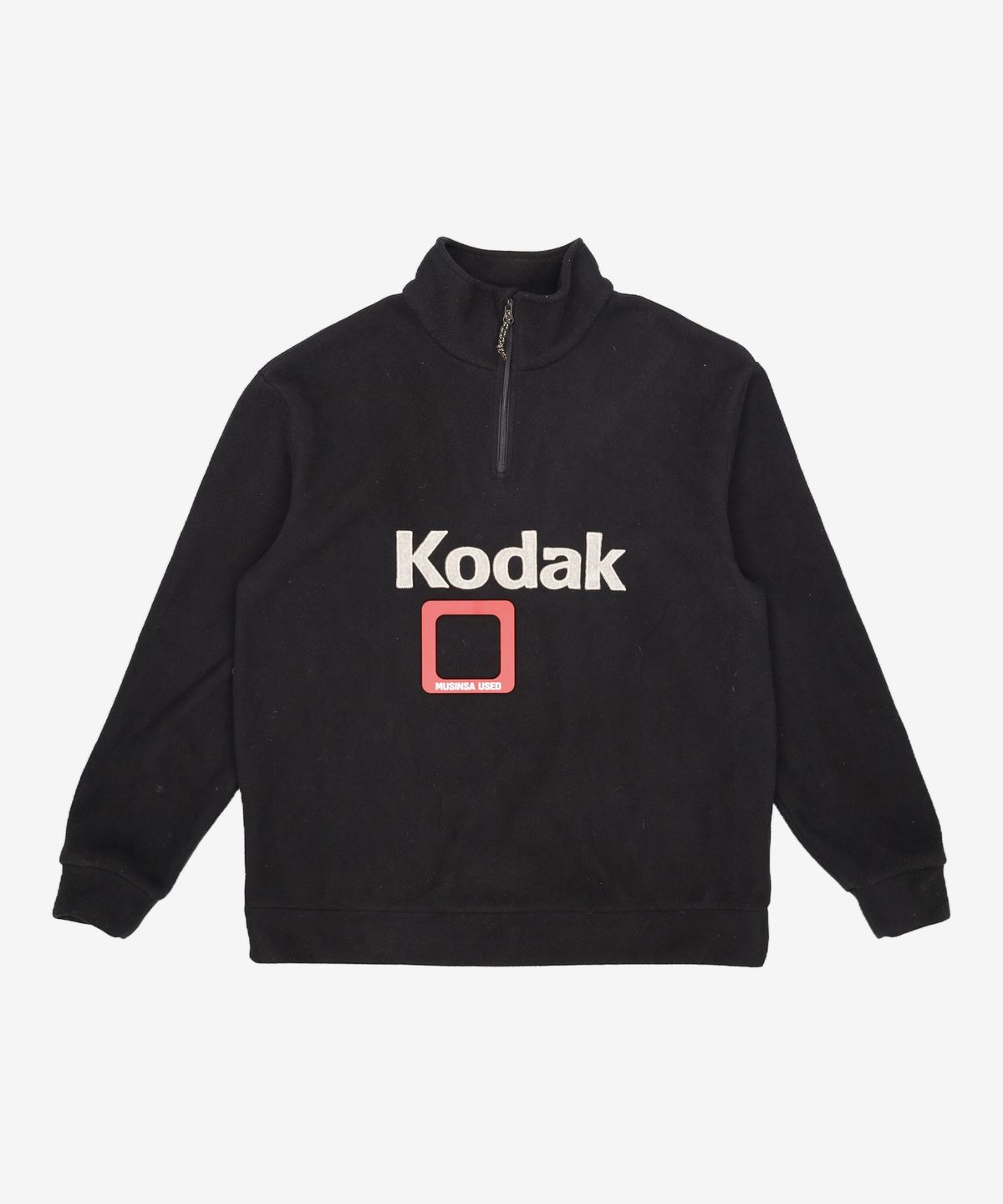 코닥(KODAK) 플리스 맨투맨 BLACK L