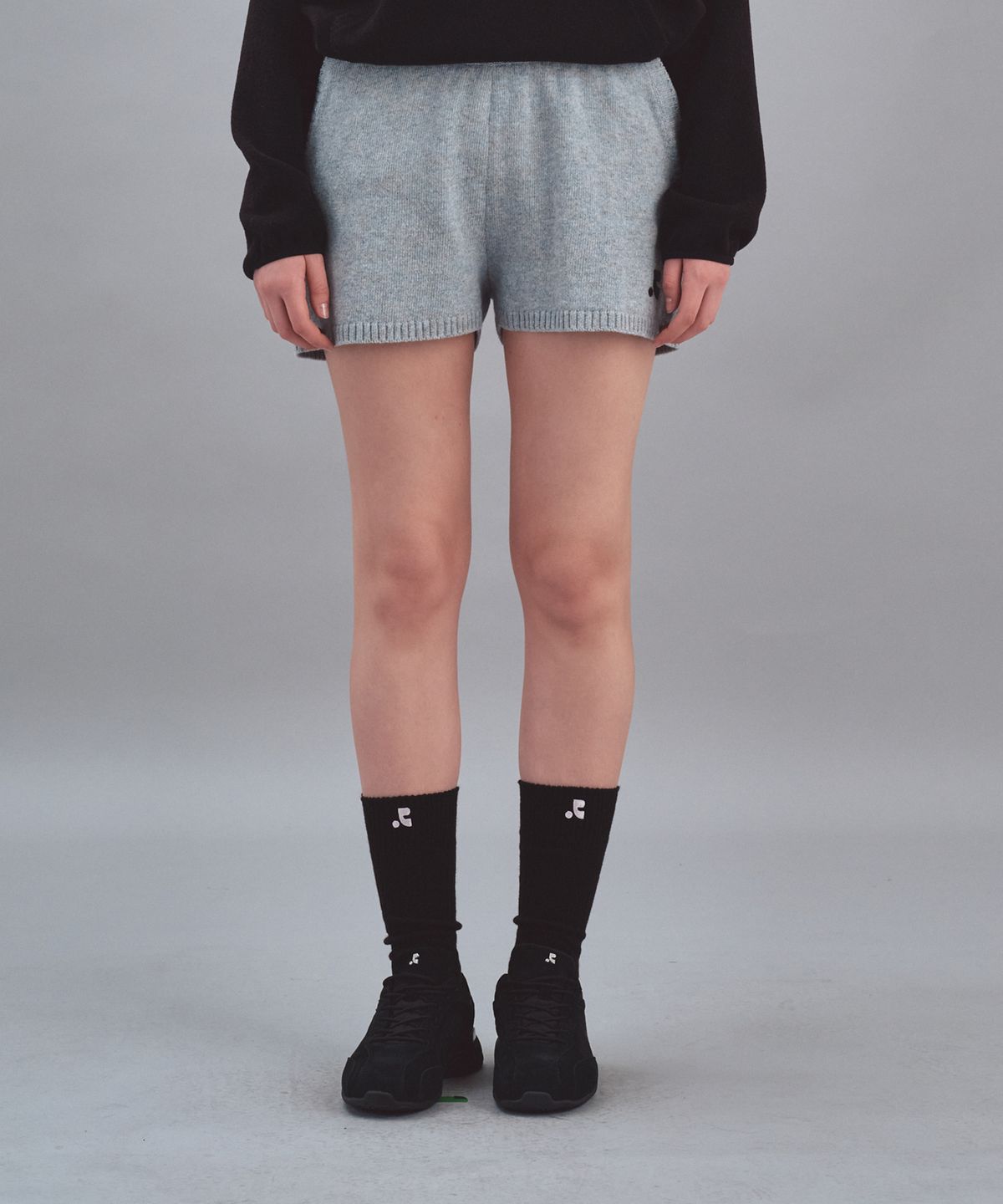 레스트앤레크레이션(REST&RECREATION) GOLGI LONG SOCKS - BLACK
