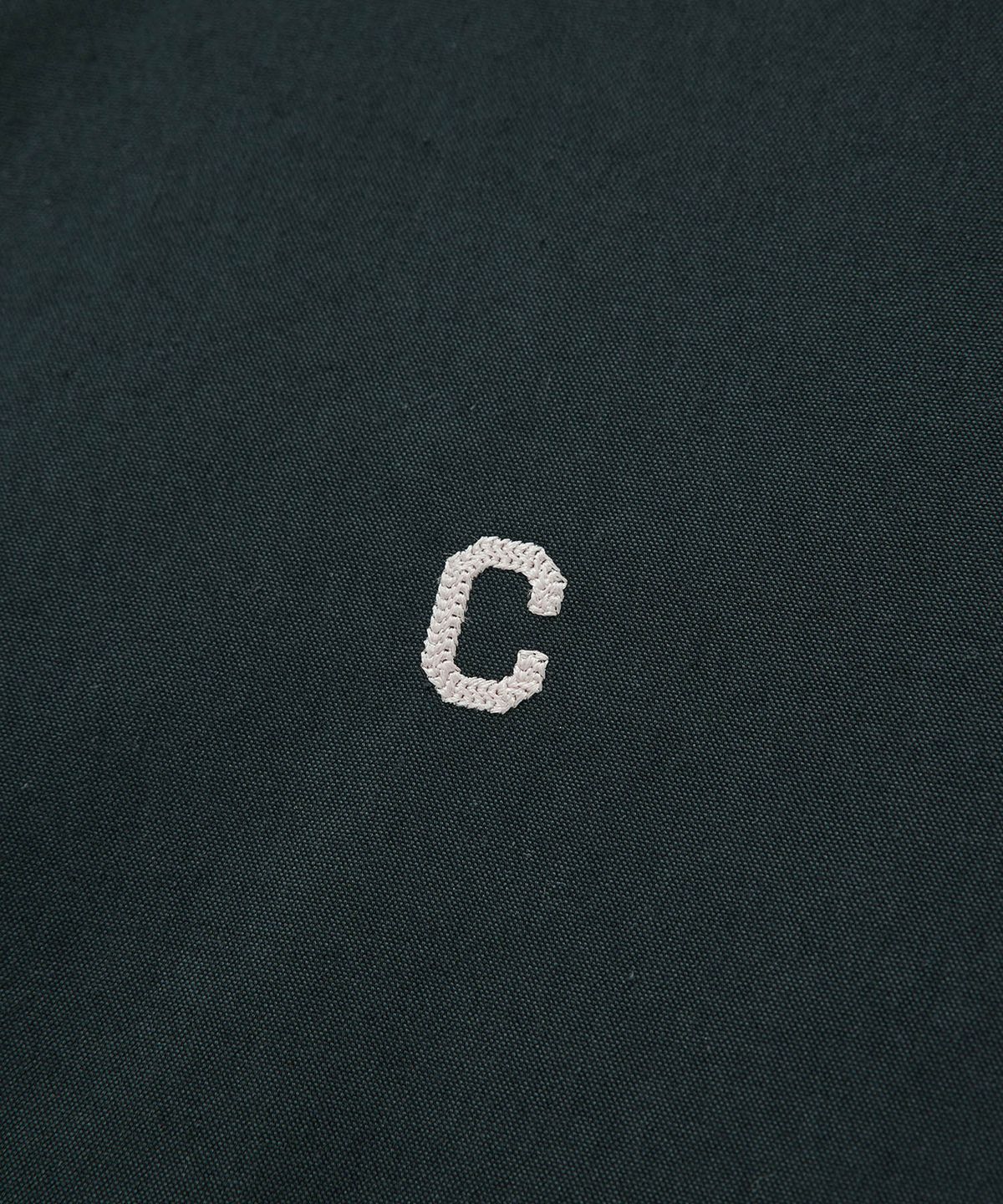 커버낫(COVERNAT) 코듀라 C 로고 옥스포드 셔츠 다크 네이비