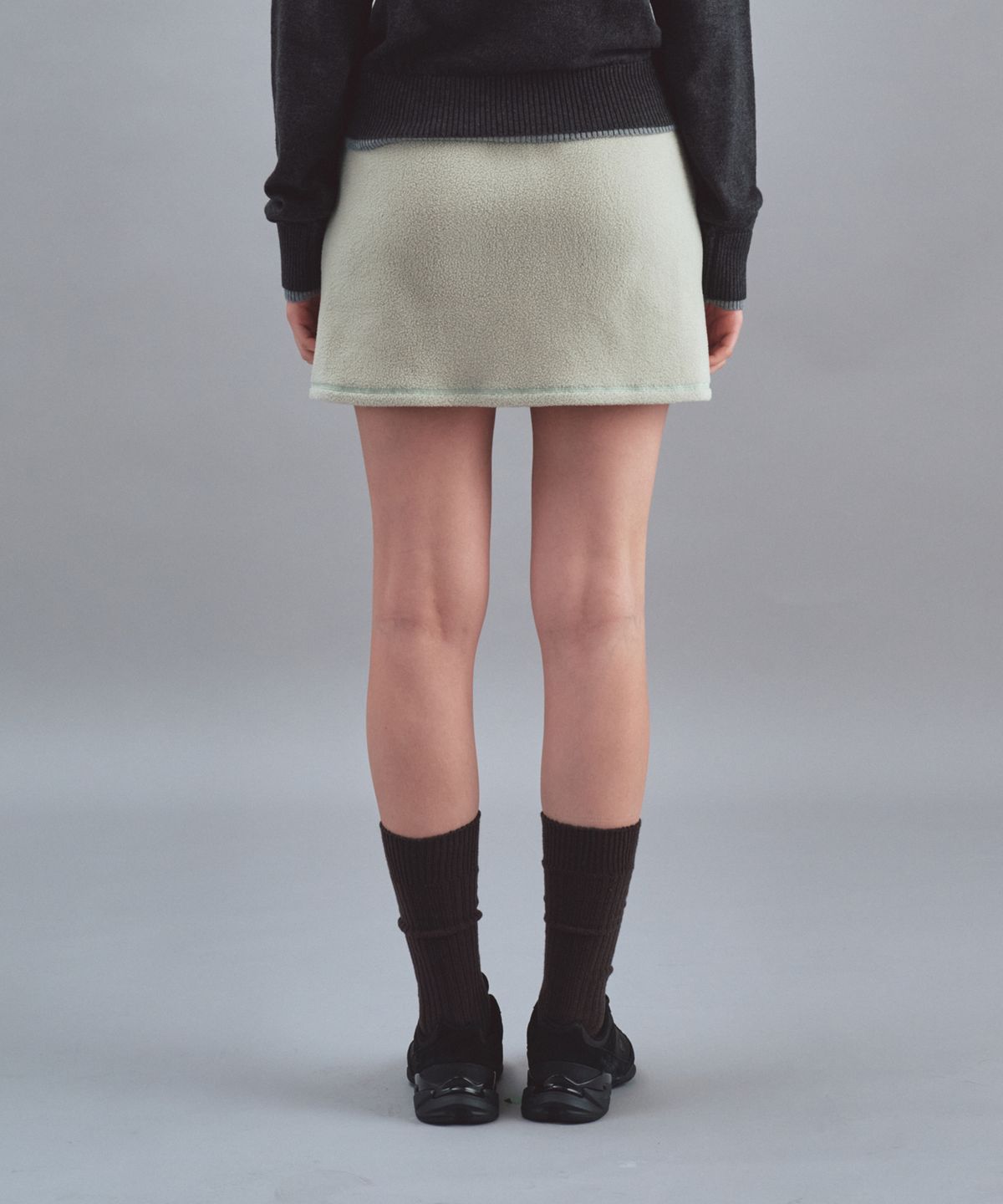레스트앤레크레이션(REST&RECREATION) GOLGI LONG SOCKS - GREY