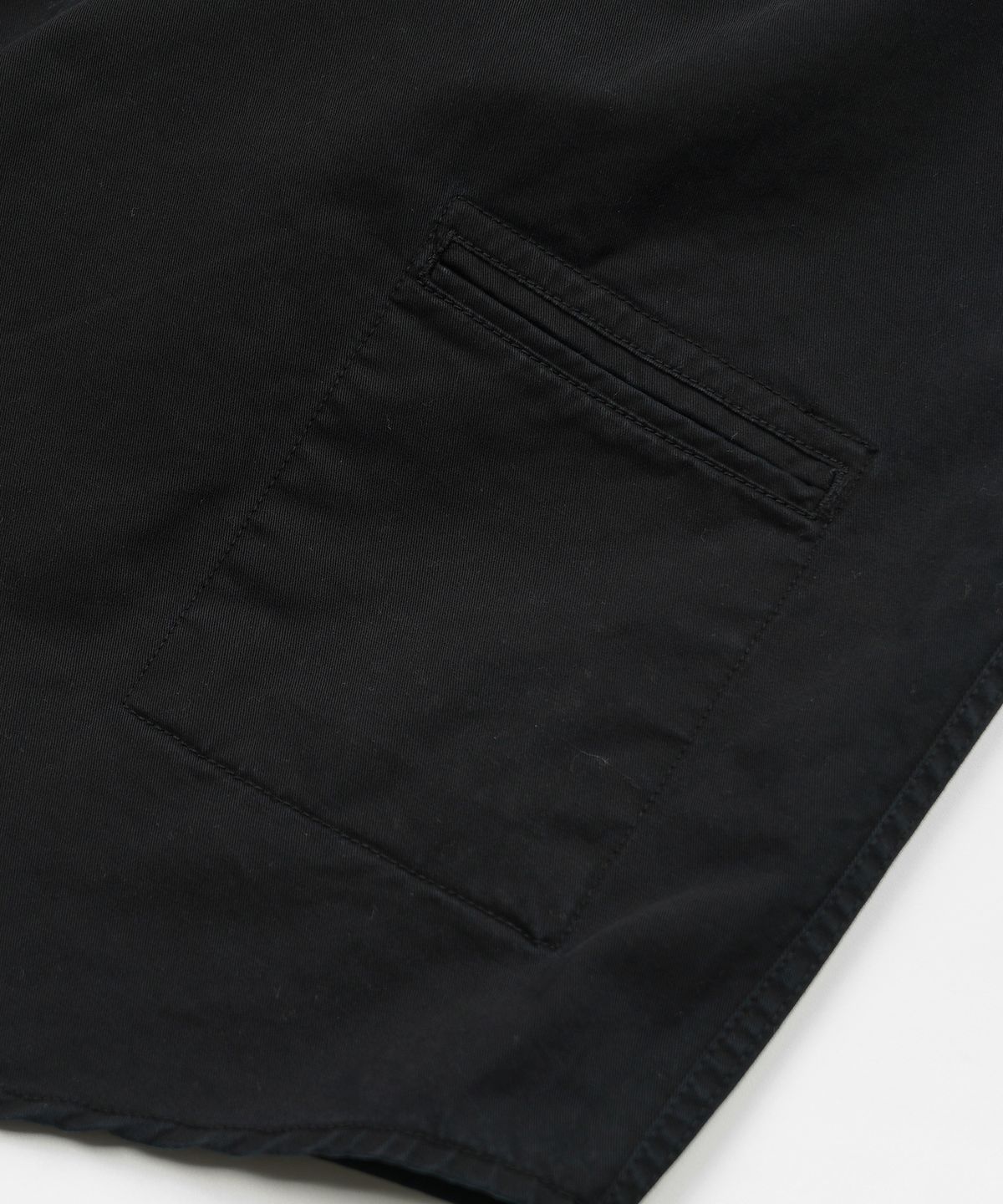 프리즘웍스(FRIZMWORKS) CHINO OFFICER SHIRT _ BLACK