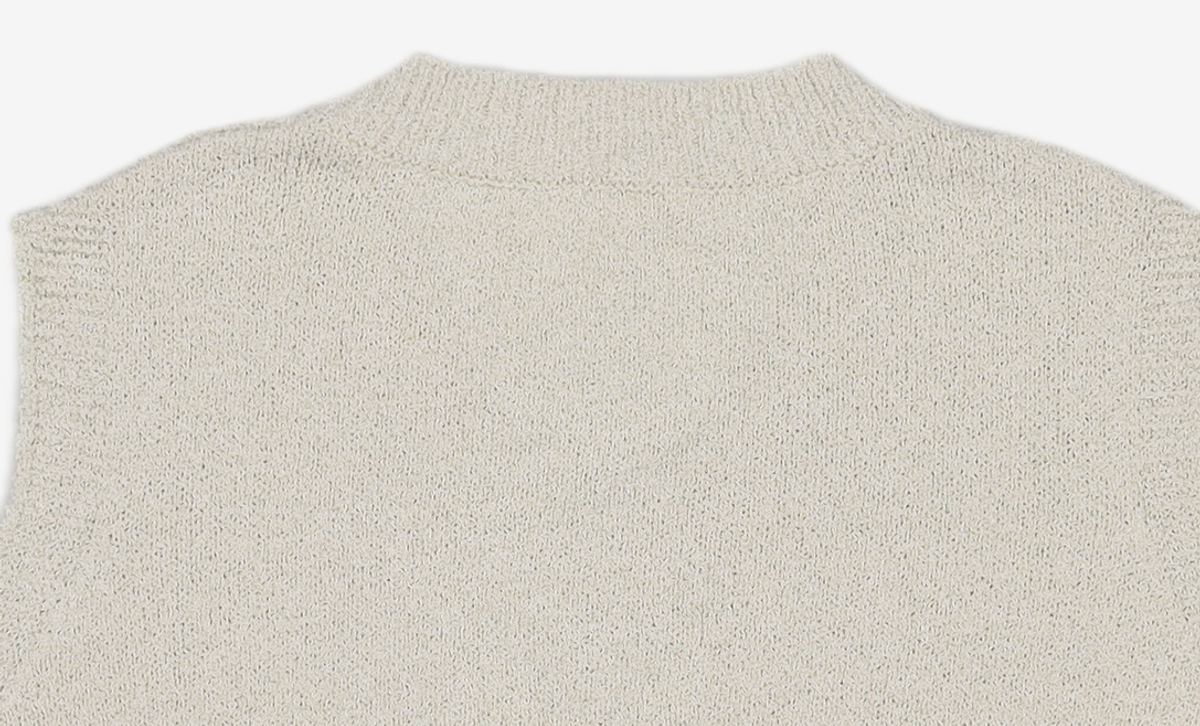 스파오(SPAO) 부클 케이블 크롭 베스트 (SPKVC25W94 RE)_SPKVC37W94 FREE