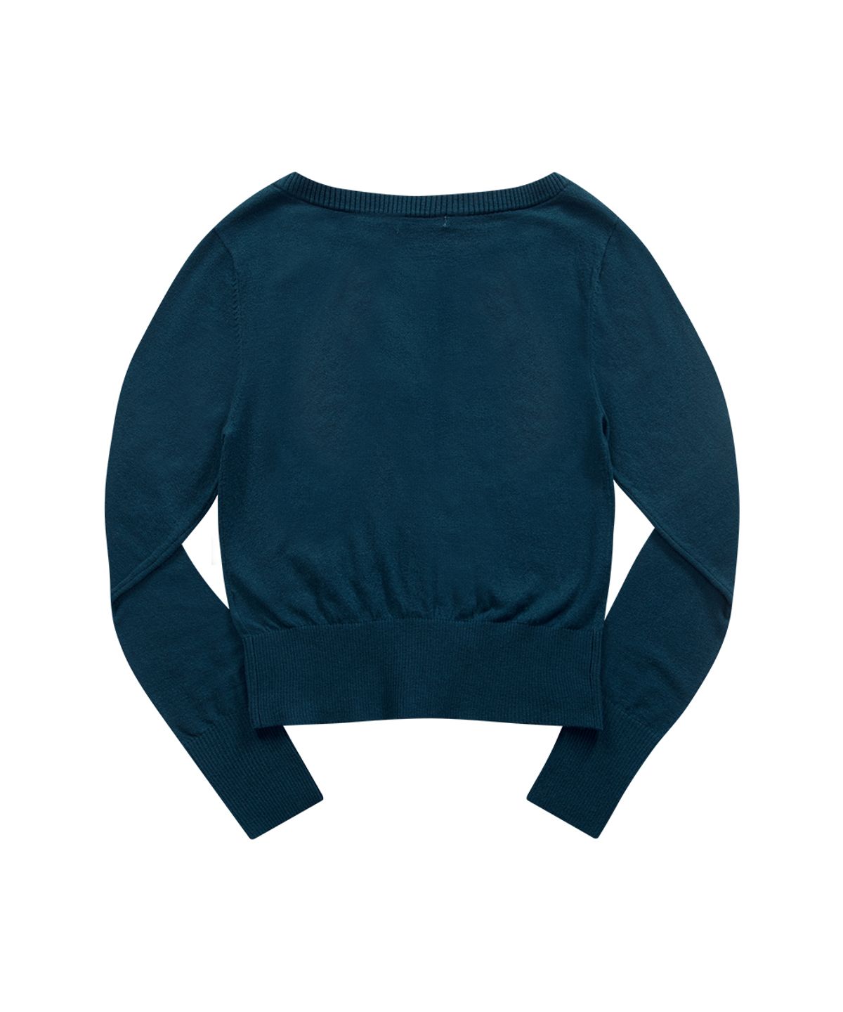 애즈온(ASON) SOFTY BASIC CARDIGAN / BLUE GREEN