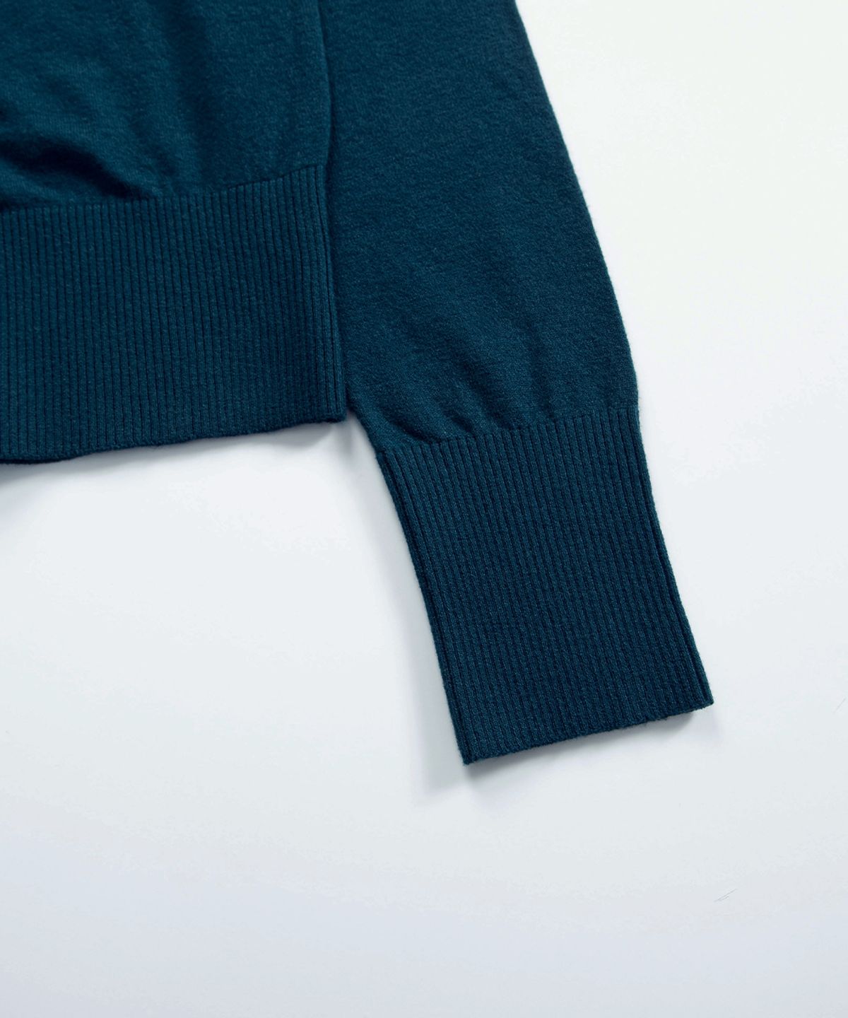 애즈온(ASON) SOFTY BASIC CARDIGAN / BLUE GREEN