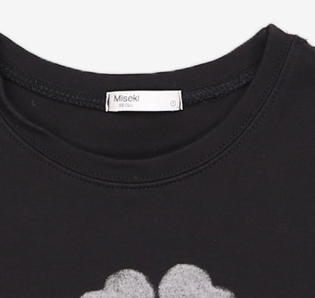 미세키서울(MISEKI SEOUL) Clover short sleeves BLACK 1