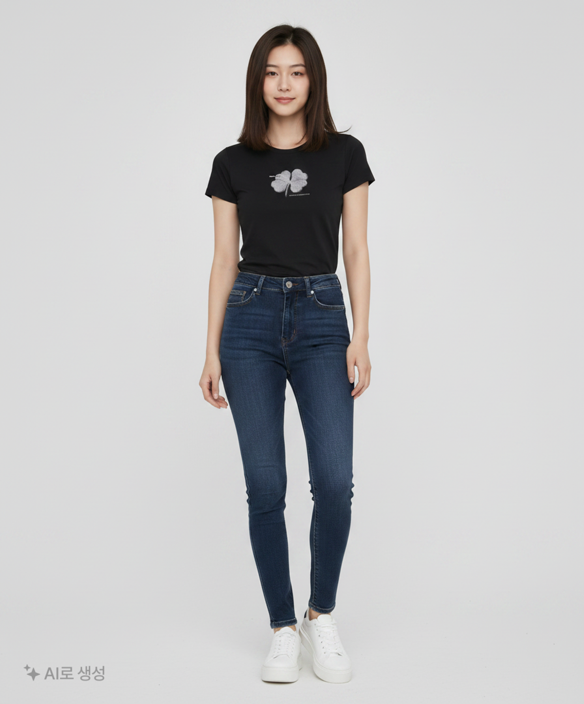 미세키서울(MISEKI SEOUL) Clover short sleeves BLACK 1