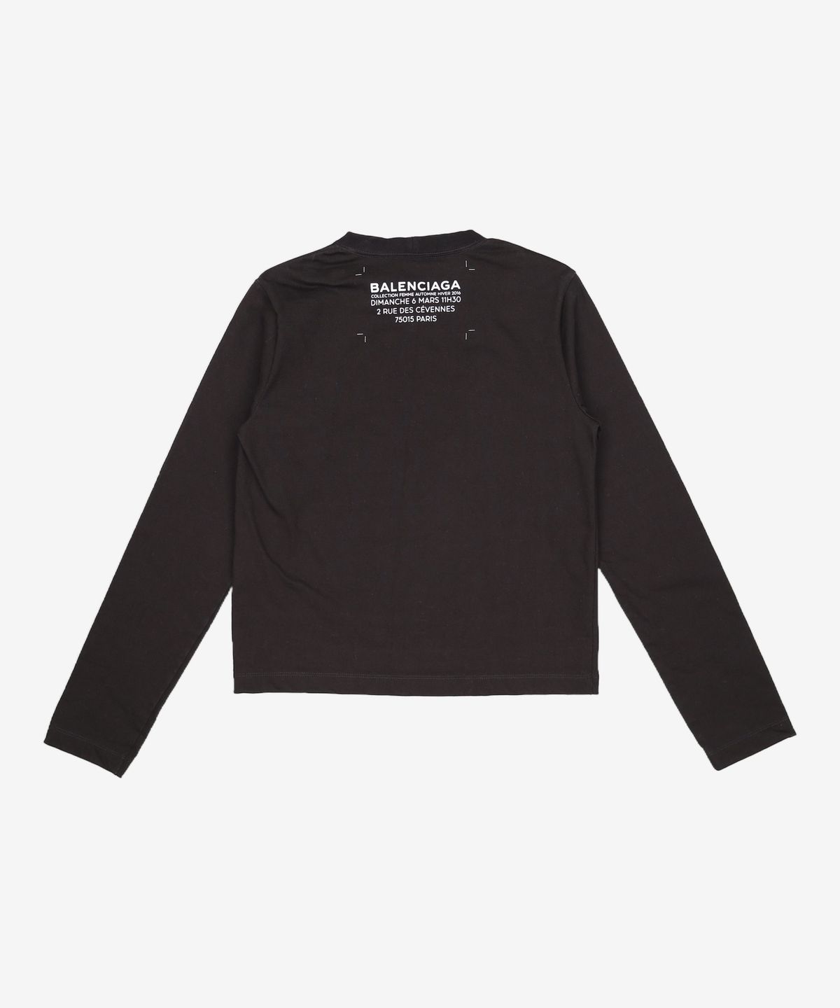 발렌시아가(BALENCIAGA) 긴소매 티셔츠 L