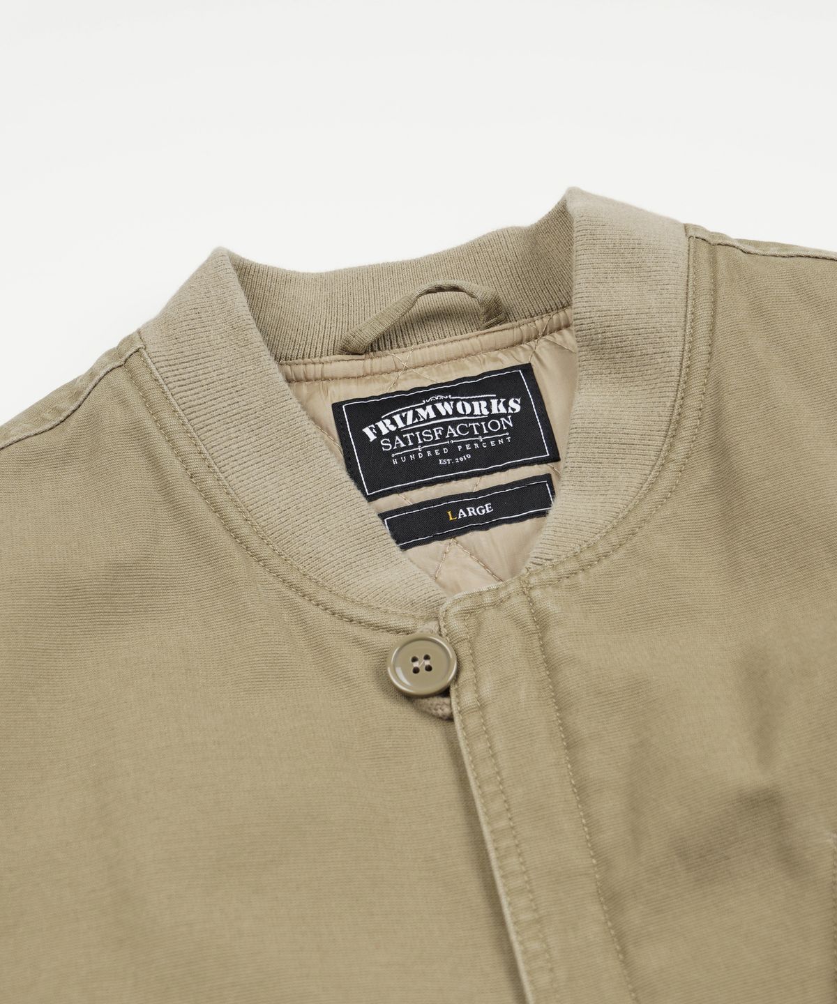 프리즘웍스(FRIZMWORKS) M43 JUNGLE LINER JACKET _ KHAKI