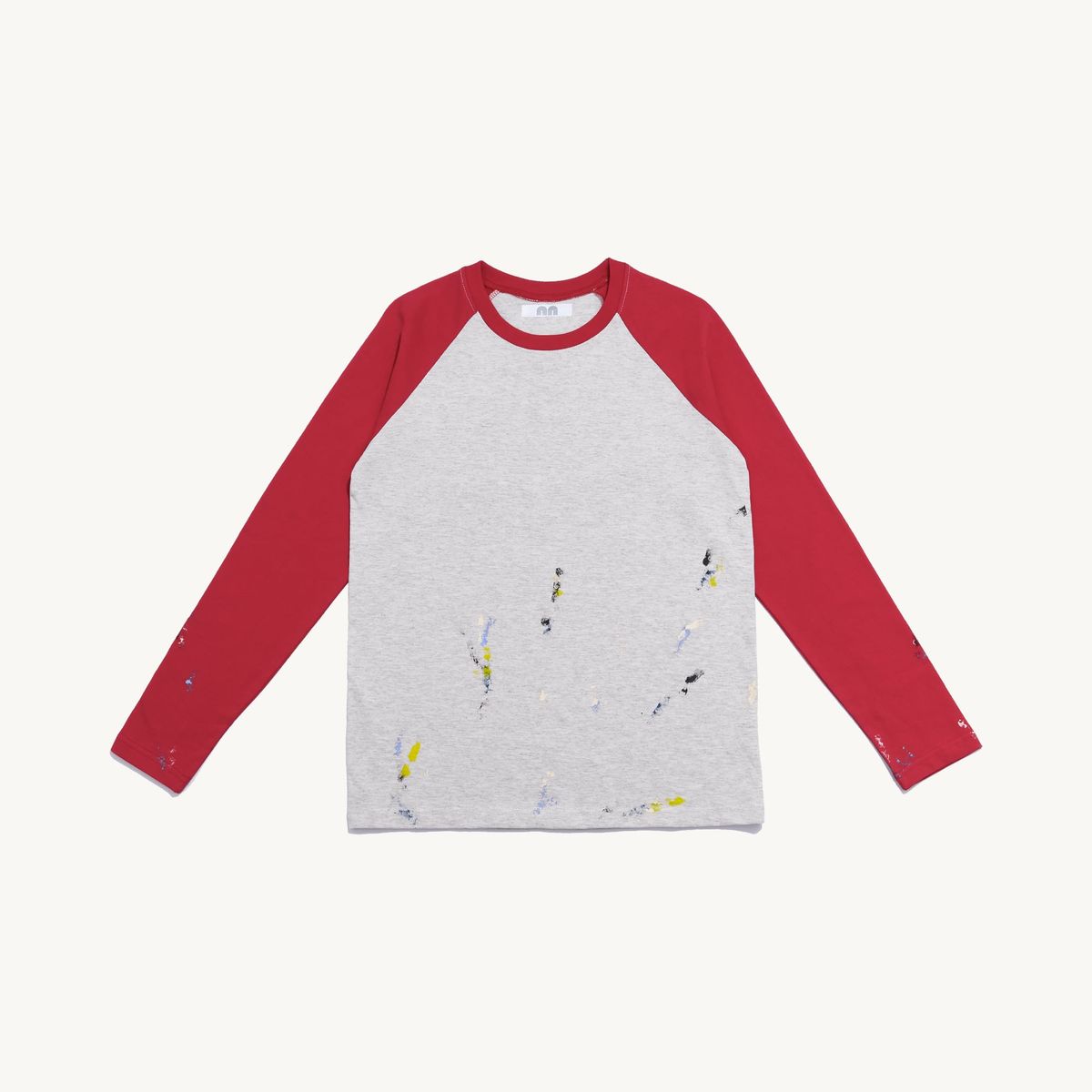 낫뉴(NOT NEW) Painting Raglan Sleeve Red