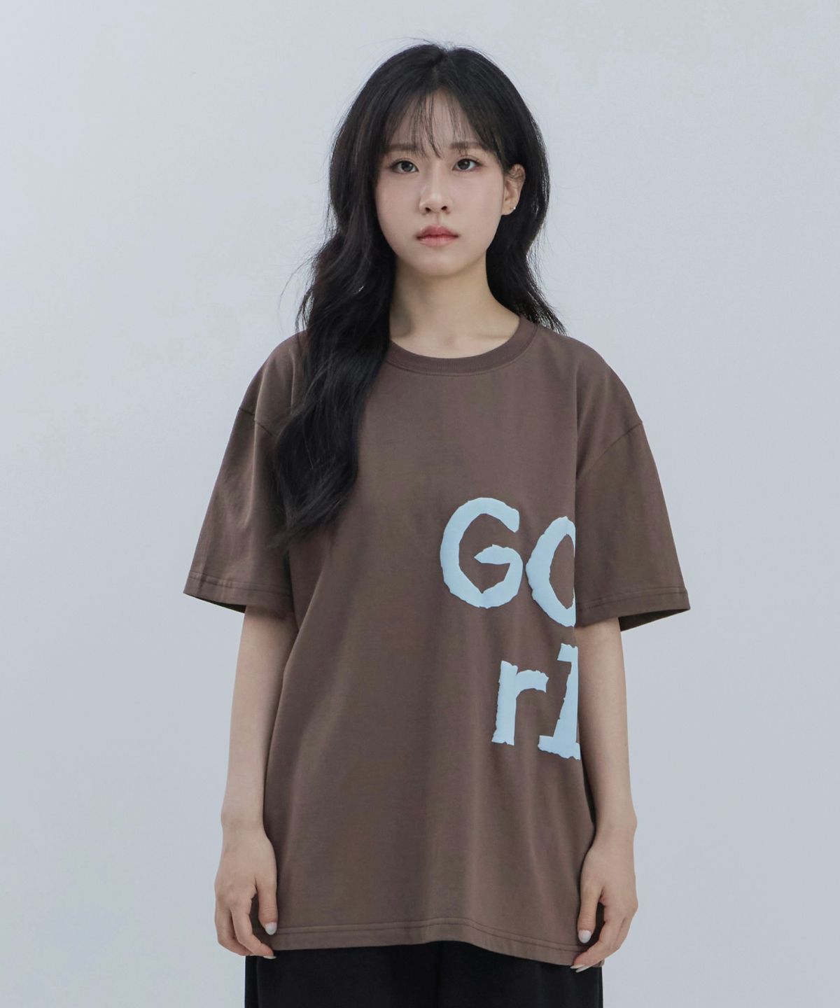 고리(GORI) GOrI Logo T (brown)