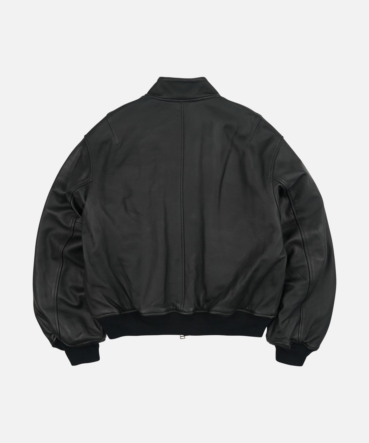 프리즘웍스(FRIZMWORKS) LAMBSKIN FLIGHT JACKET _ BLACK
