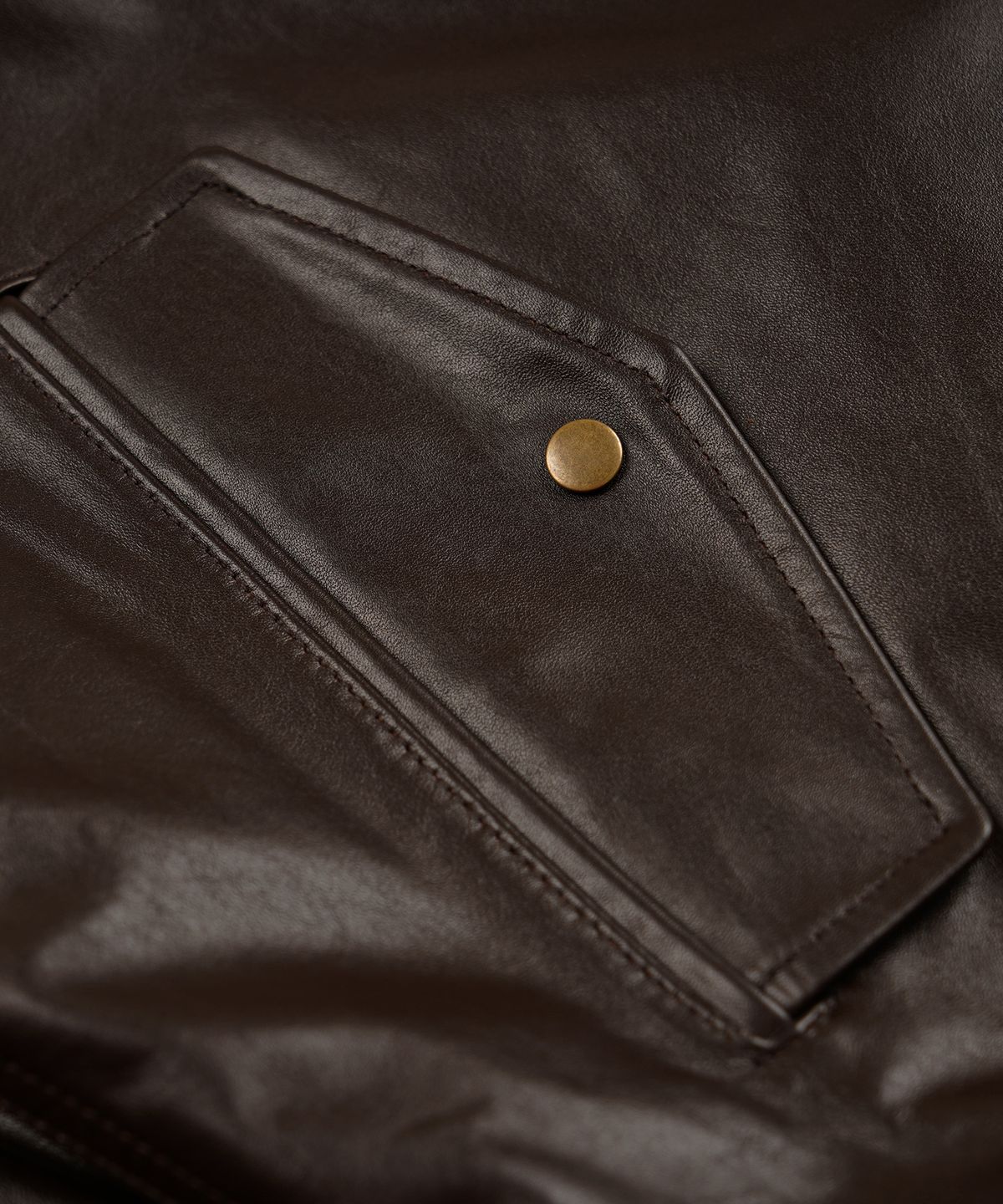 프리즘웍스(FRIZMWORKS) WAXED COWHIDE BUDDY HARRINGTON JACKET _ BROWN