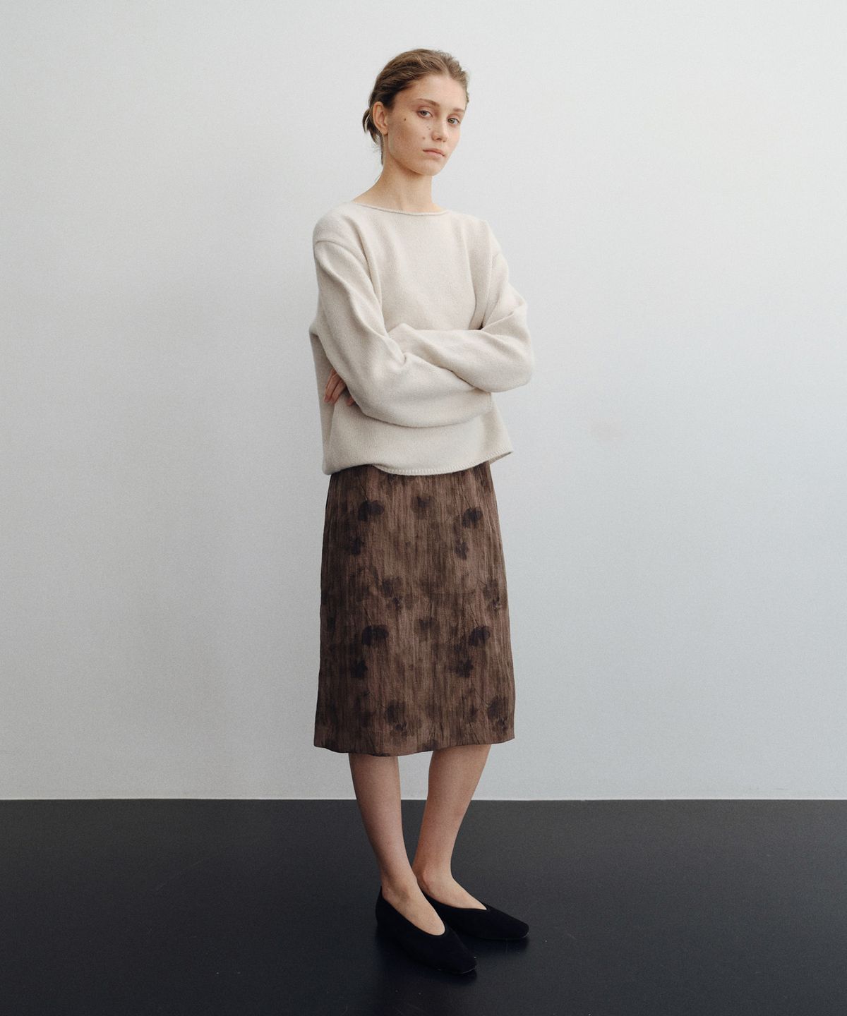 로트(LOTE) Baby Alpaca Boatneck Knit_2 Color