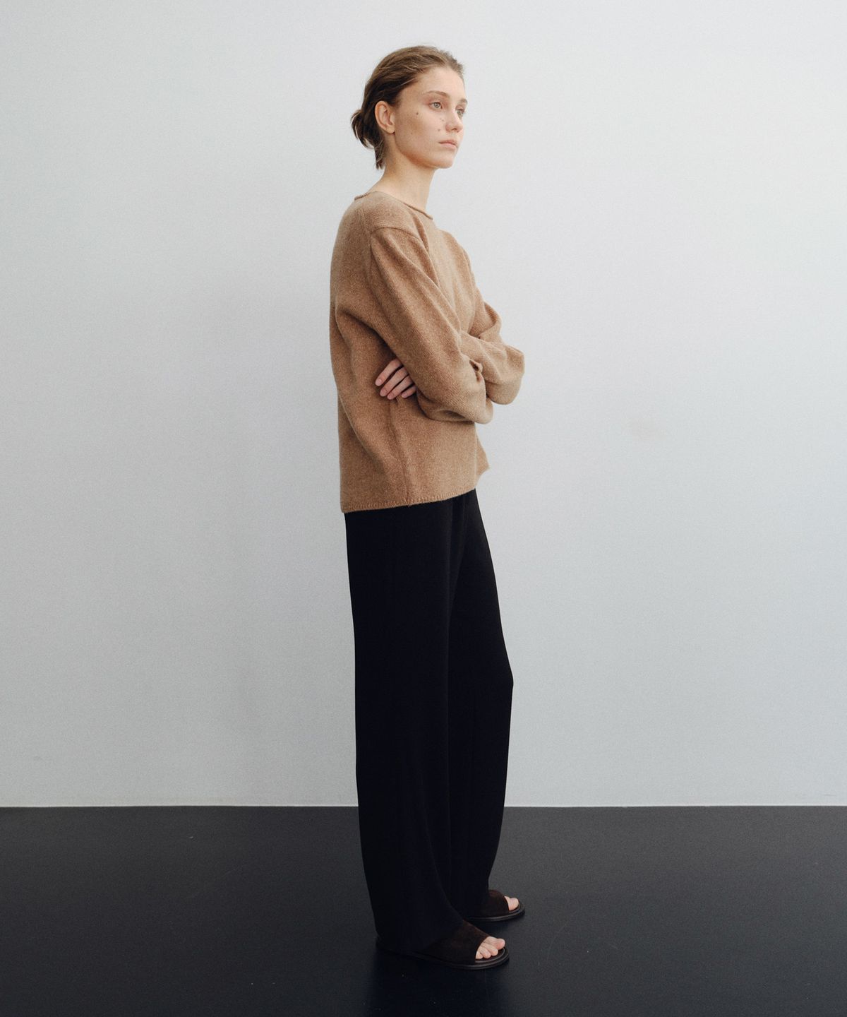 로트(LOTE) Baby Alpaca Boatneck Knit_2 Color
