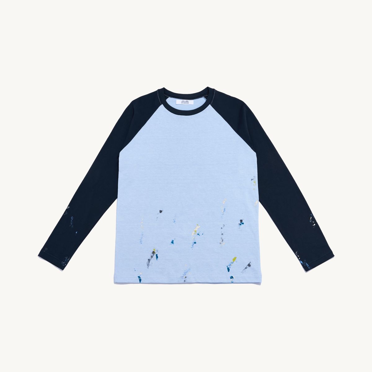 낫뉴(NOT NEW) Painting Raglan Sleeve Navy
