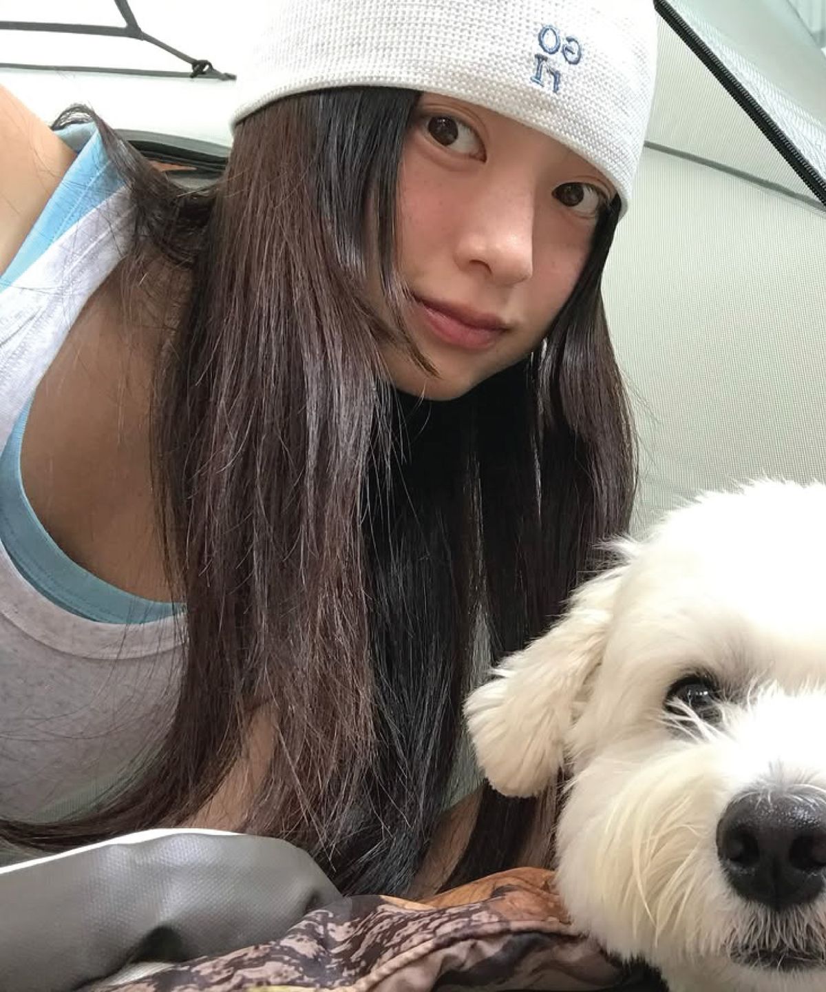 고리(GORI) GOrI Mini Logo Waffle Beanie [ 3COLOR ]