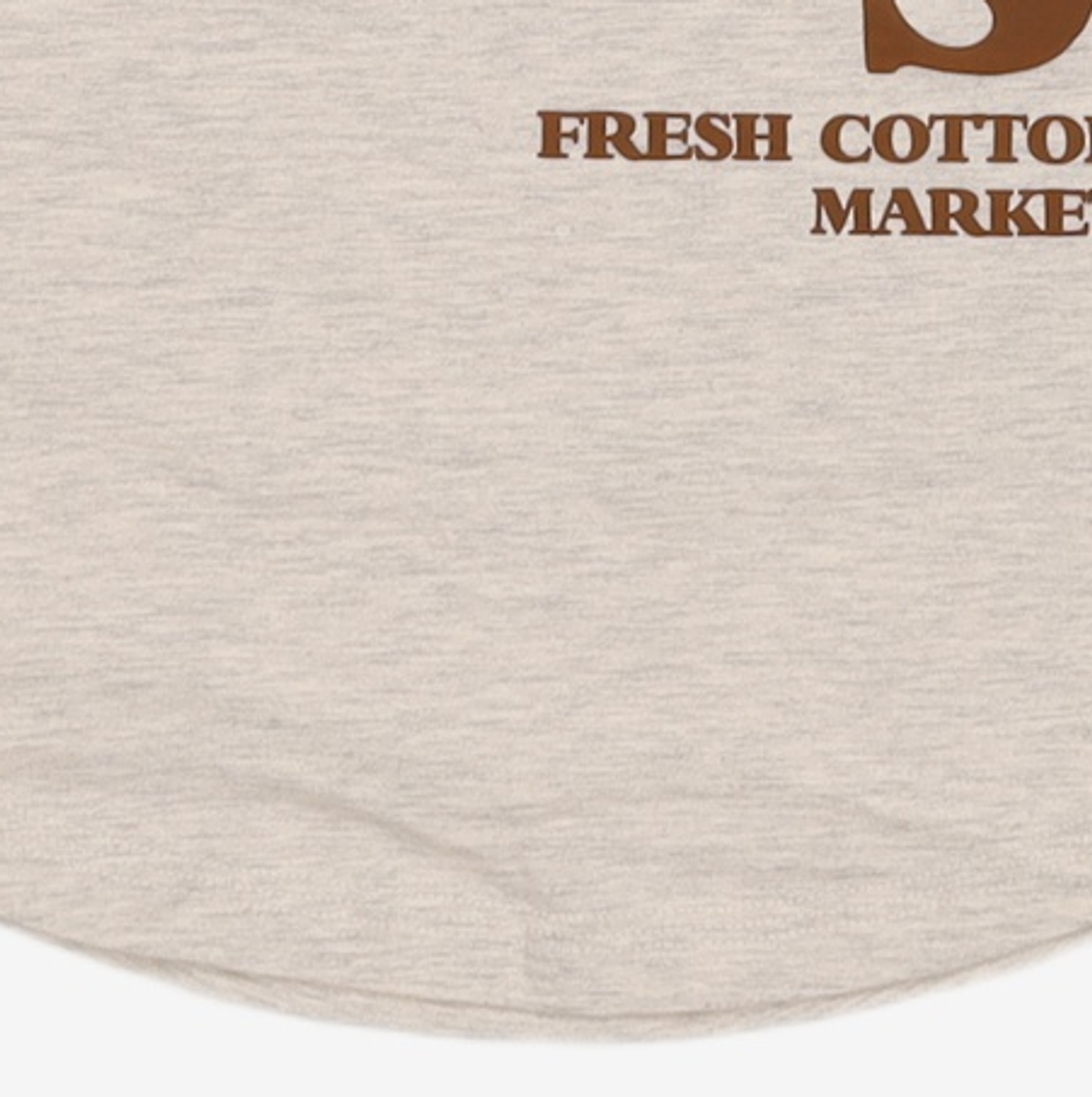 킴스 프레시 코튼 마켓(KIMS FRESH COTTON MARKET) (Unisex) Messy Alpha Logo Tee Charcoal FREE