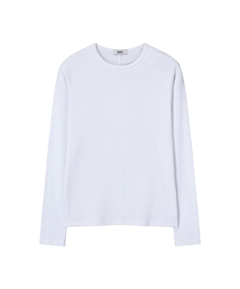 Modal Raglan Long Sleeve (white)