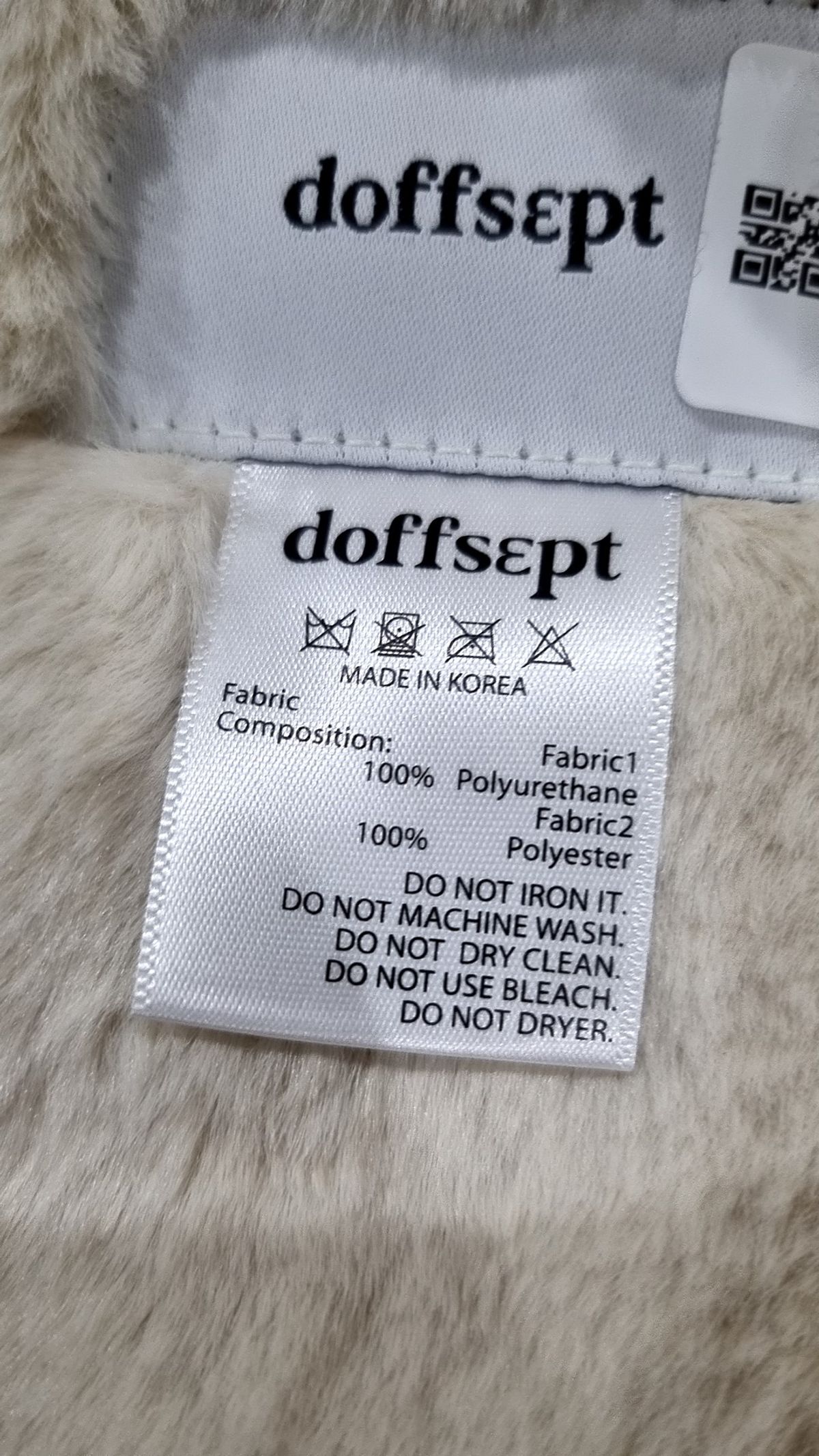 도프셉(DOFFSEPT) 무스탕/퍼 2XL