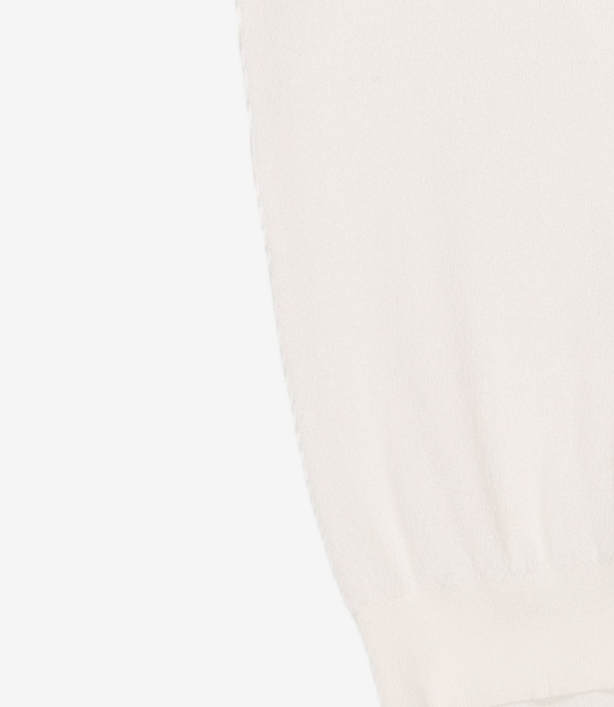무신사 스탠다드(MUSINSA STANDARD) 쿨 터치 슬릿 넥 니티드 폴로 셔츠 [아이보리] M