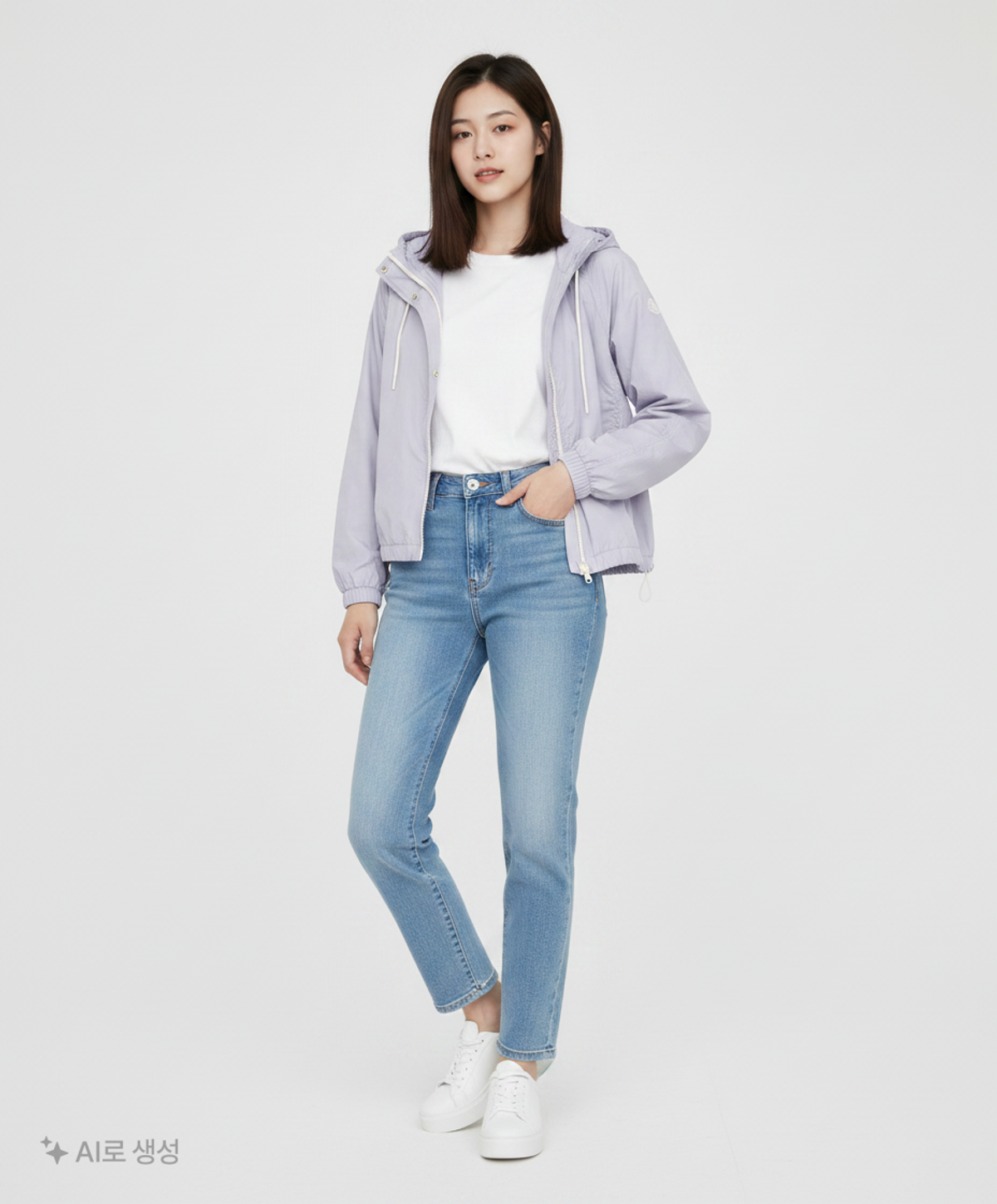 스파오(SPAO) 나일론/코치 재킷 M