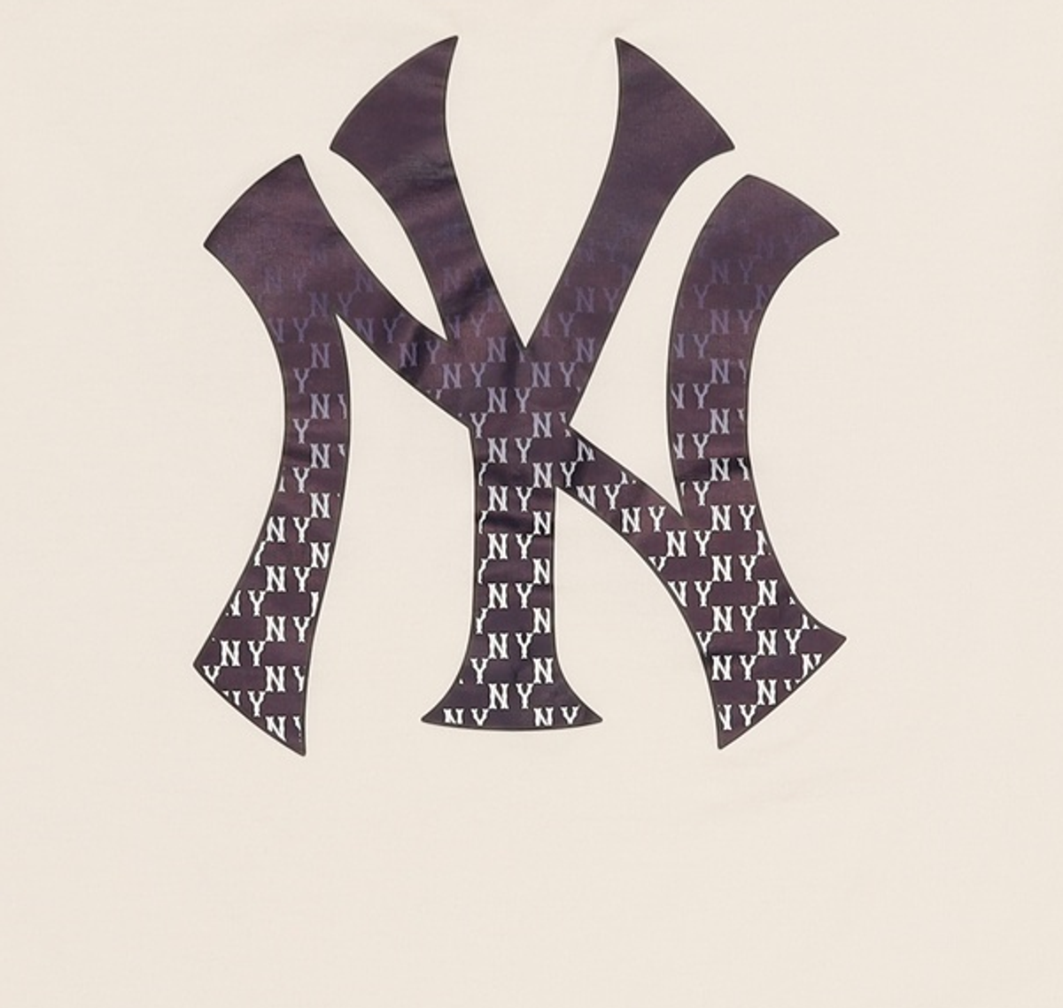 엠엘비(MLB) 클래식 모노그램 빅럭스 반팔 티셔츠 NY (D.Cream) XS