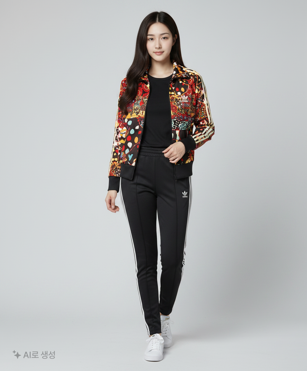 아디다스(ADIDAS) 트레이닝 재킷 S